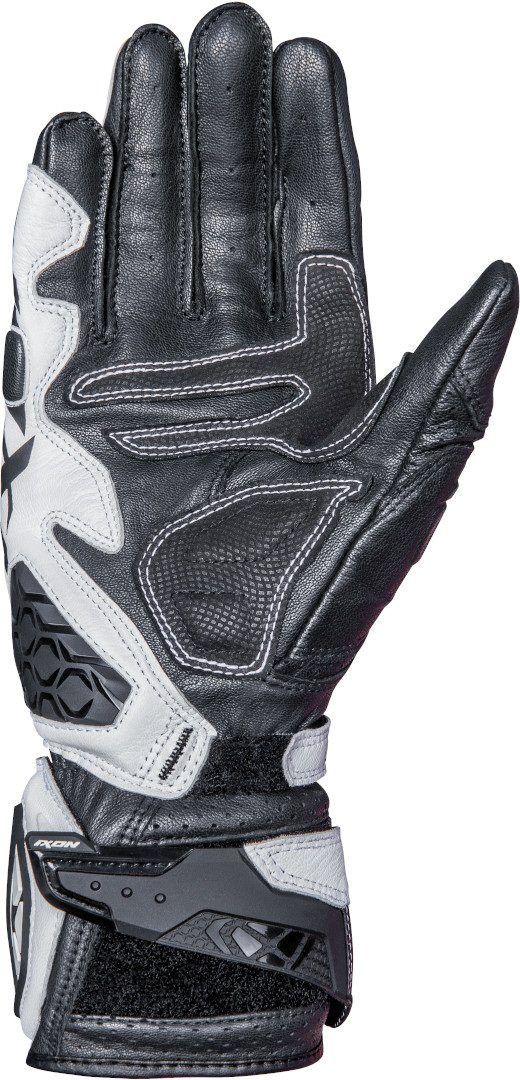 Ixon Black/White RS Motorradhandschuhe Motorradhandschuhe Tilter
