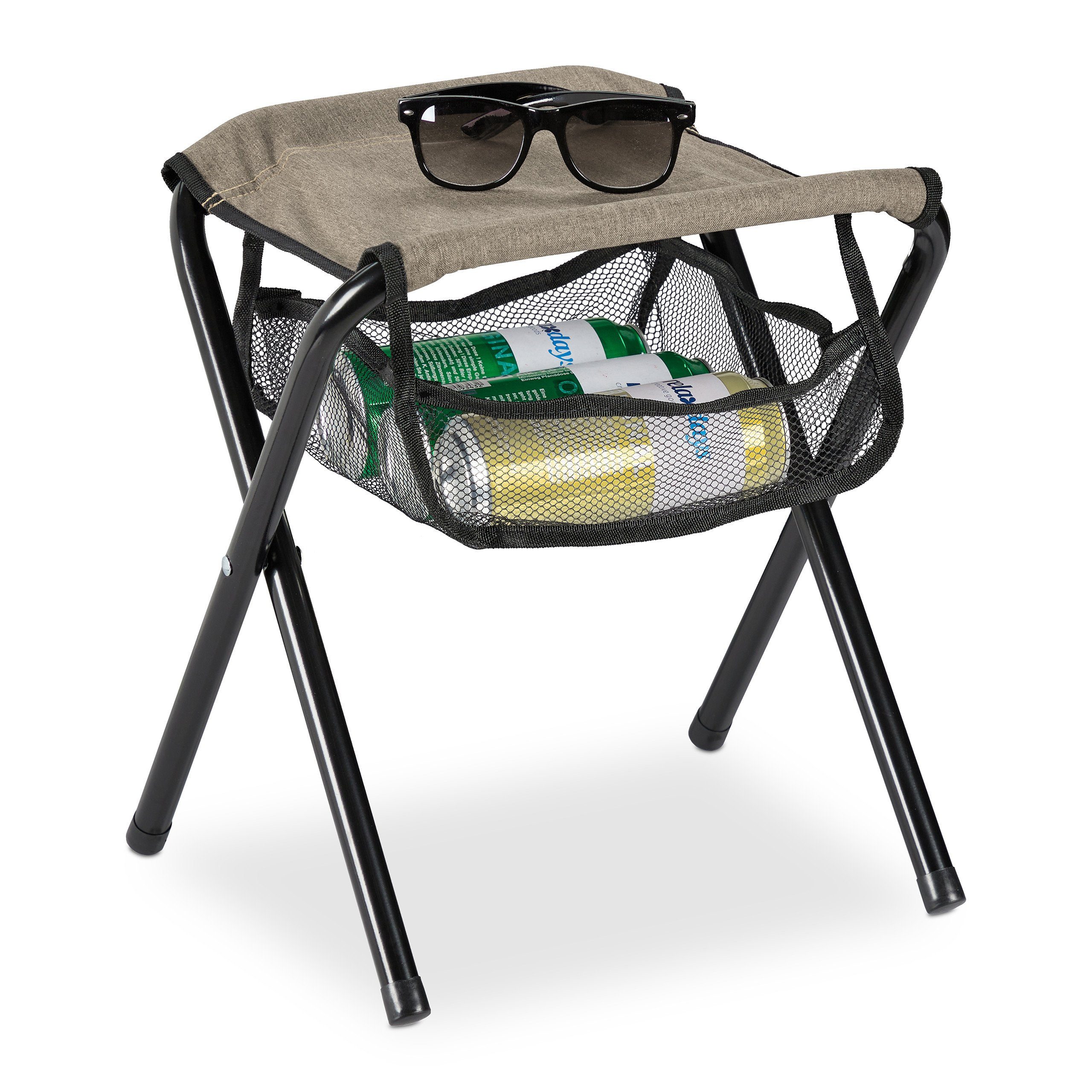 relaxdays Campinghocker Klapphocker bis 120 kg günstig online kaufen