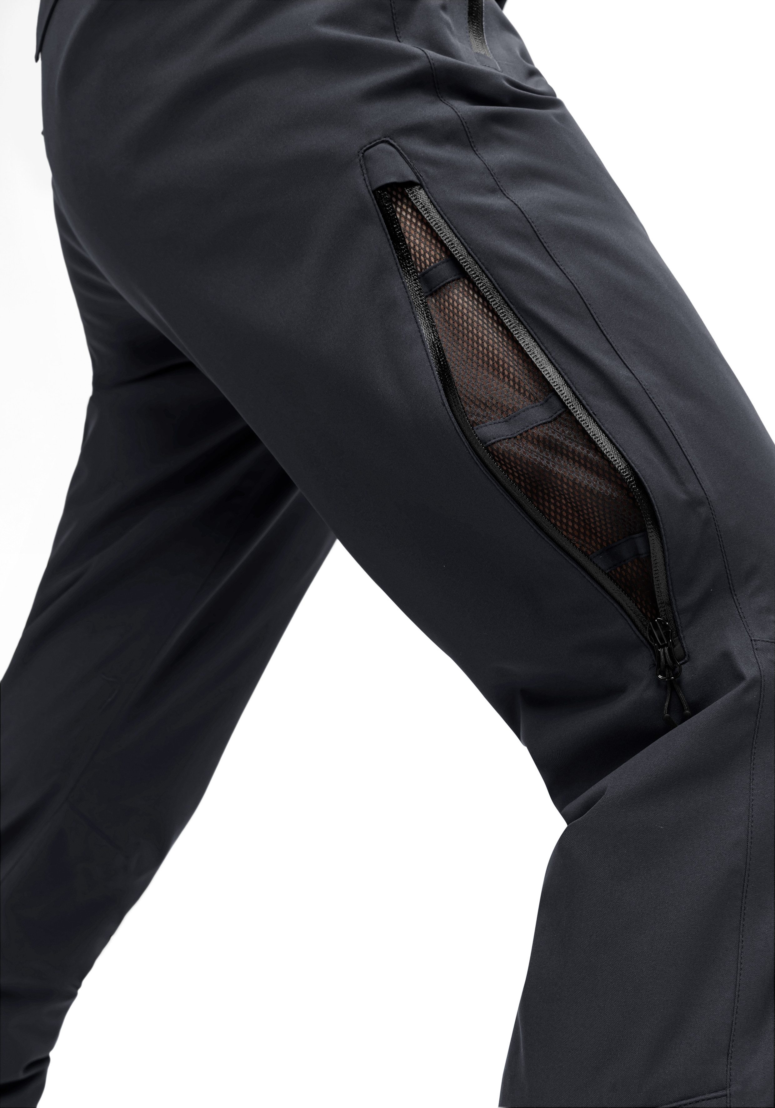 Maier Sports Skihose Anton Vent slim Herren Schneehose mit Hosenträgern, wind/wasserdicht, Slim Fit