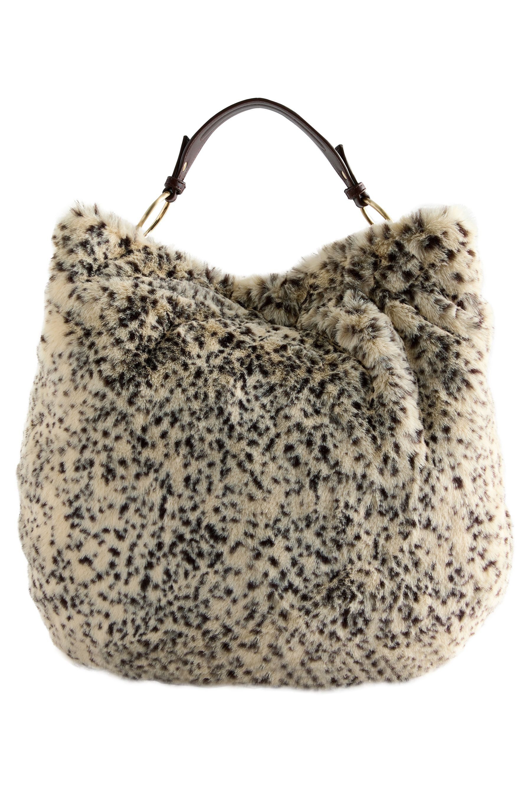 Next Umhängetasche Schultertasche aus Dalmatiner-Kunstfell (1-tlg)