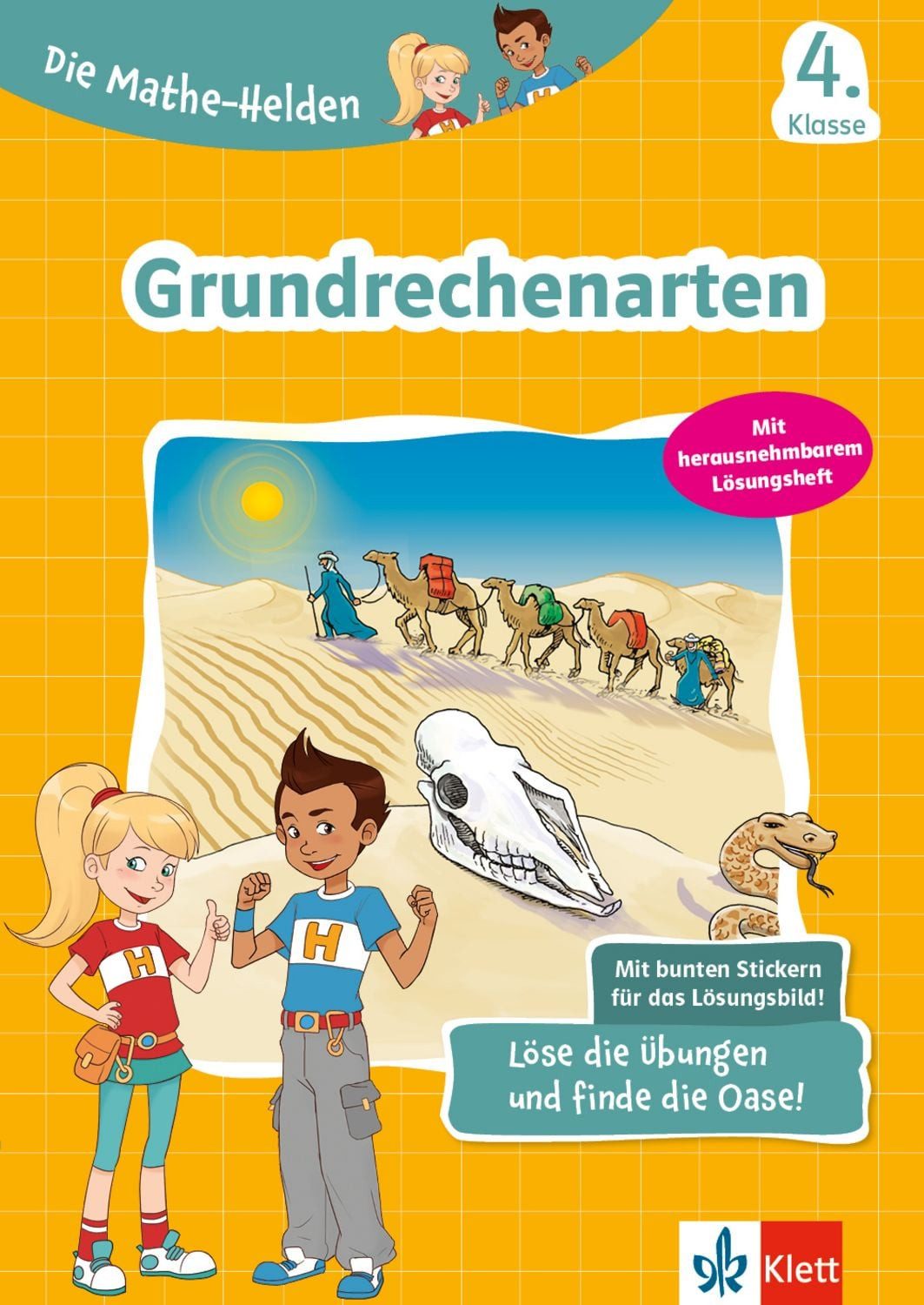 Klett Die Mathe-Helden: Grundrechenarten 4. Klasse / diverse