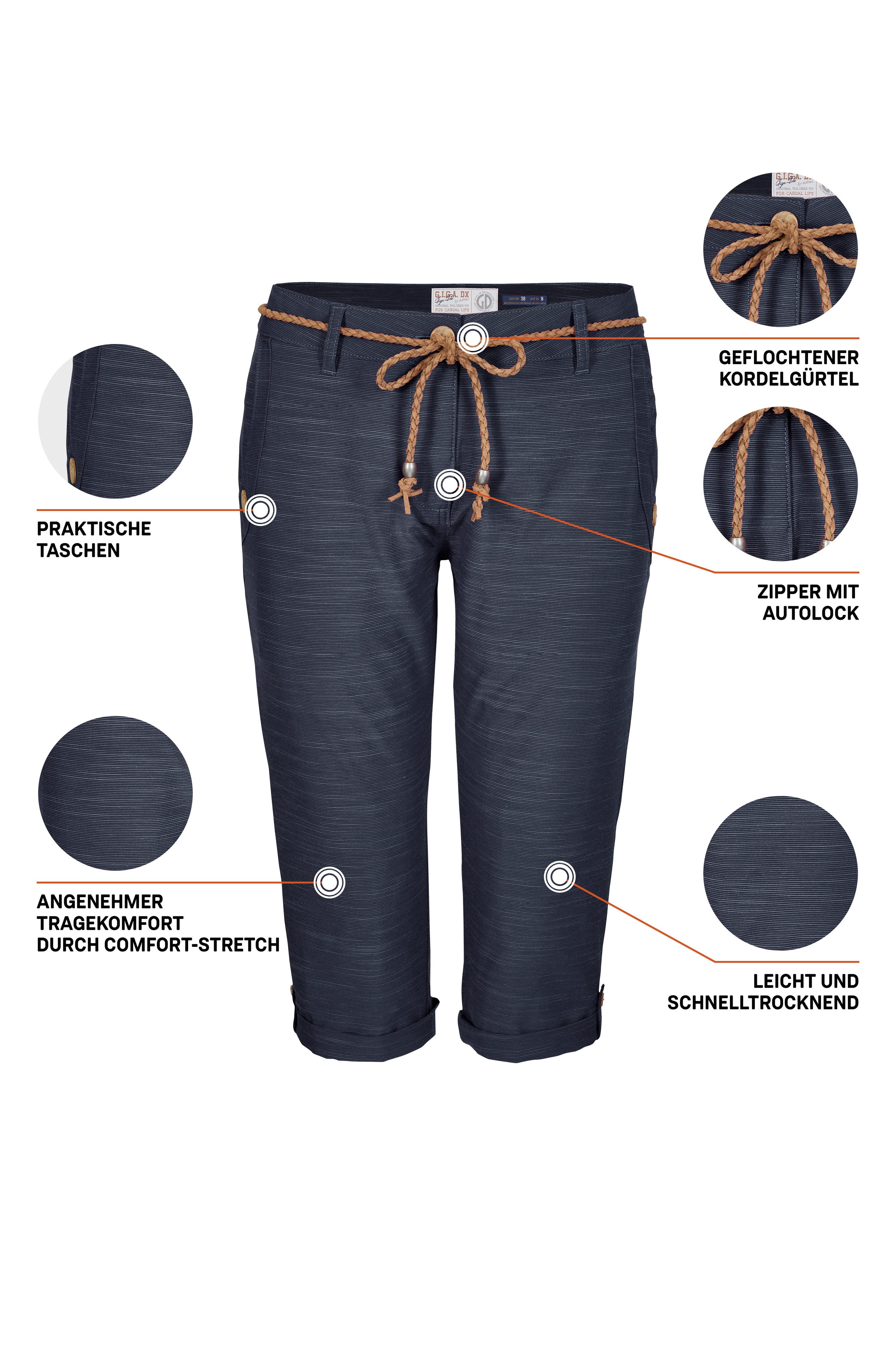 G.I.G.A. DX by killtec 3/4-Hose GS 93 WMN PNTS mit schmaler Beinform, unifarben, aus elastischem Material – Bild 3 von 5