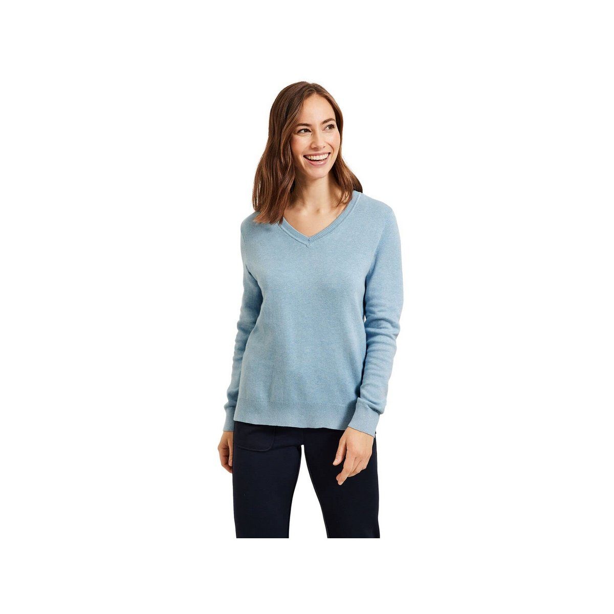 Cecil Longpullover blau (1-tlg)