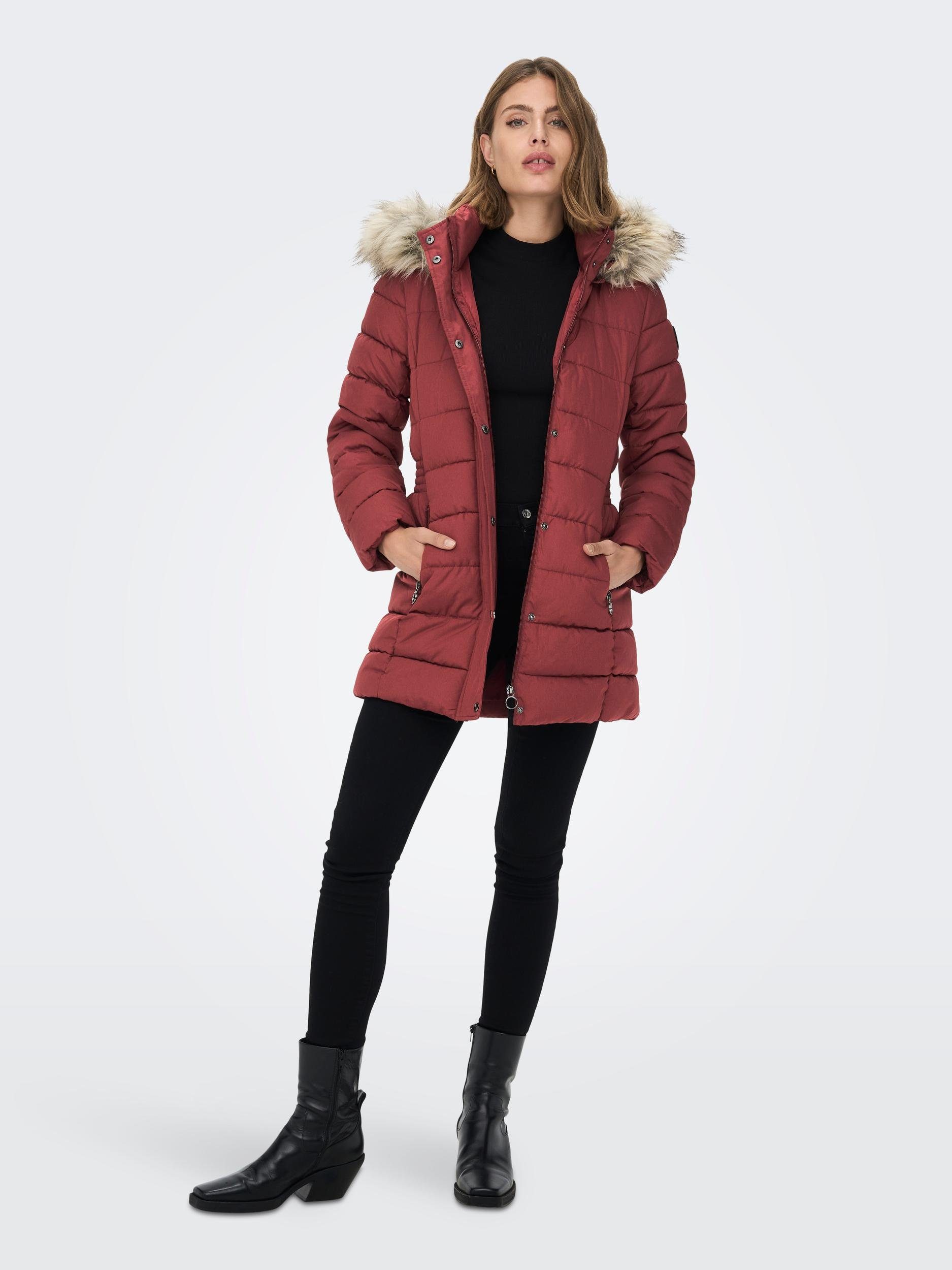 ONLY Steppmantel spiced CC apple QUILTED ONLLUNA COAT
