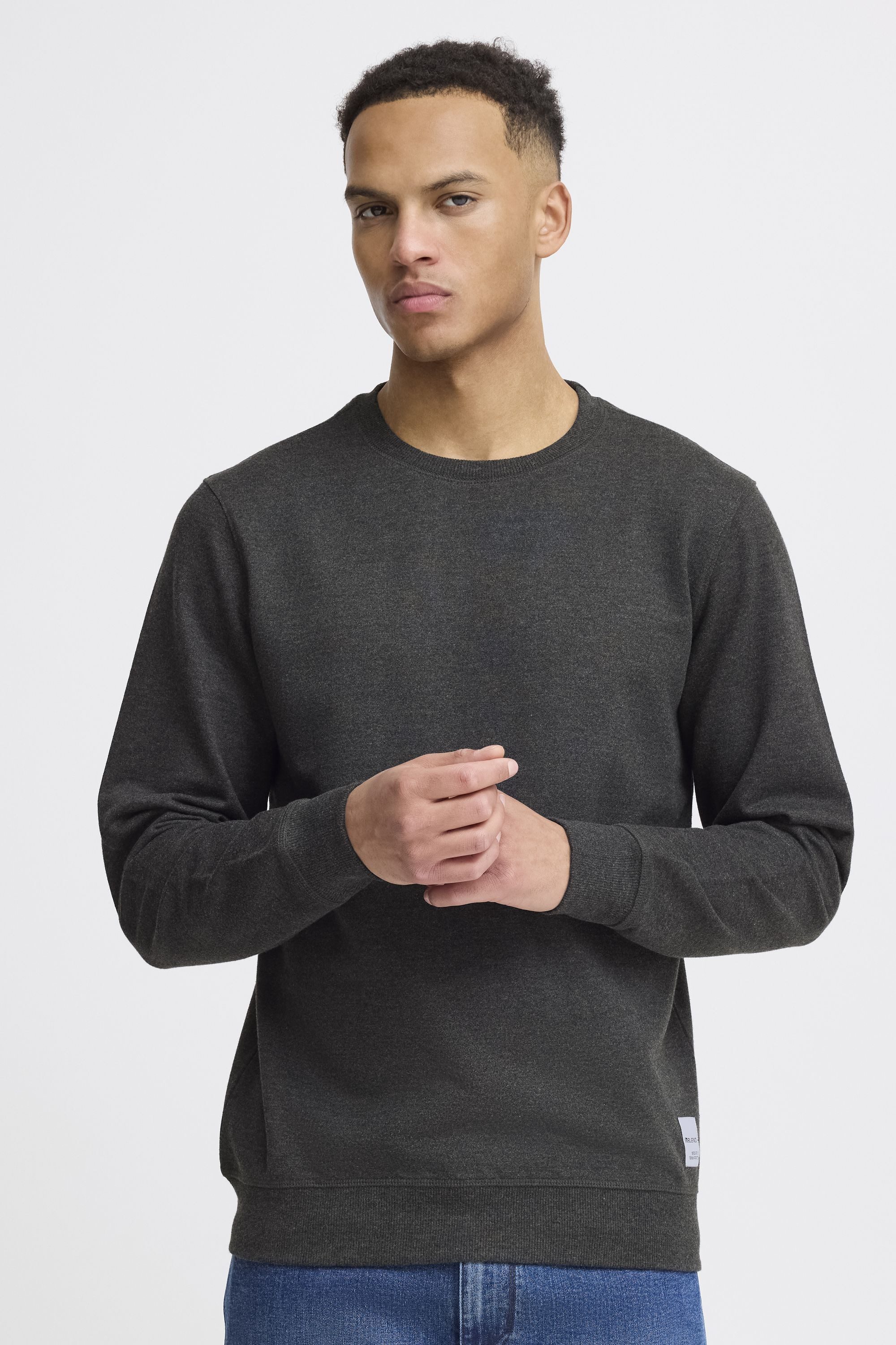 Blend Rundhalspullover BHMBHANDERS Klassischer Sweatpullover mit günstig online kaufen