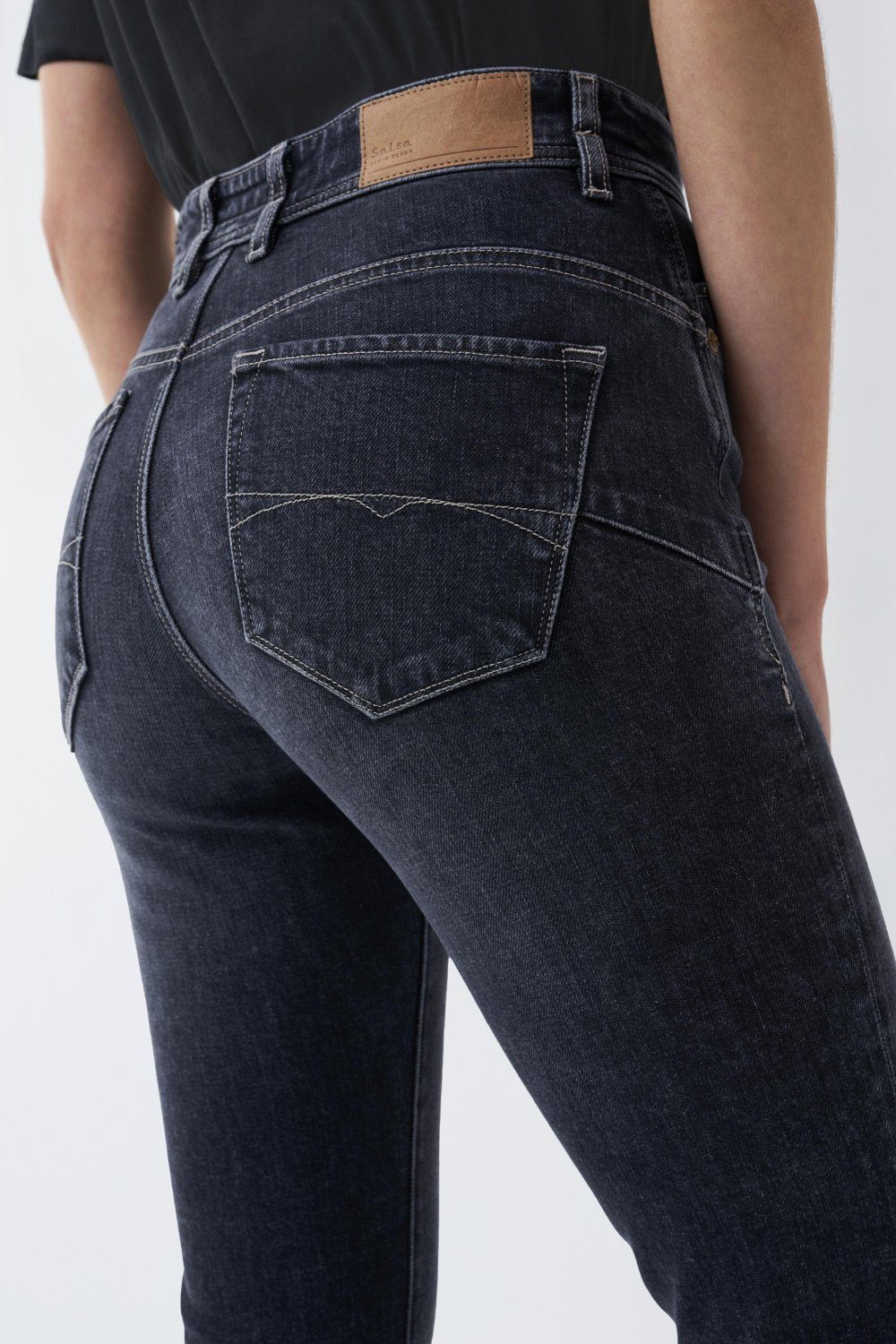 Salsa StretchJeans SALSA JEANS SECRET GLAMOUR PUSH IN black 126032.