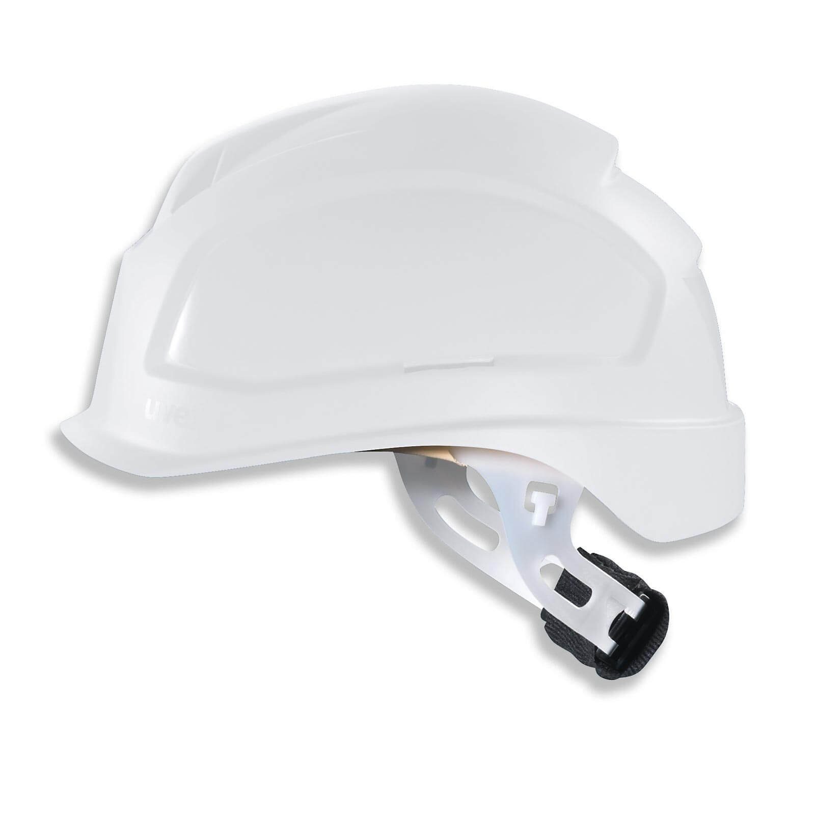 Uvex Schutzhelm pheos E-S-WR - Arbeitsschutz-Helm, Baustellenhelm, Bauhelm Elektriker weiß