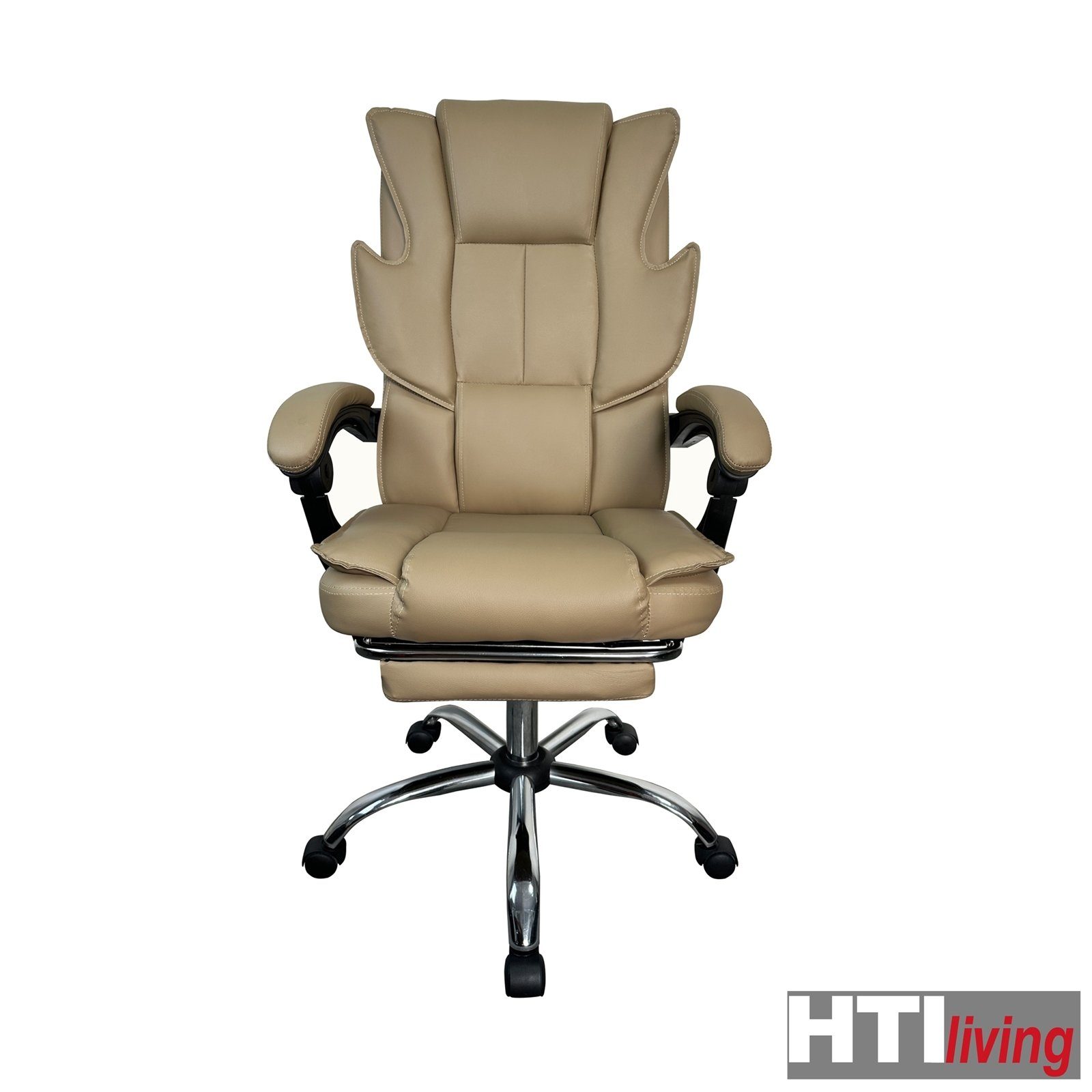 1 Khaki Gaming-Stuhl HTI-Living Gamingstuhl Hebron (Stück, St)