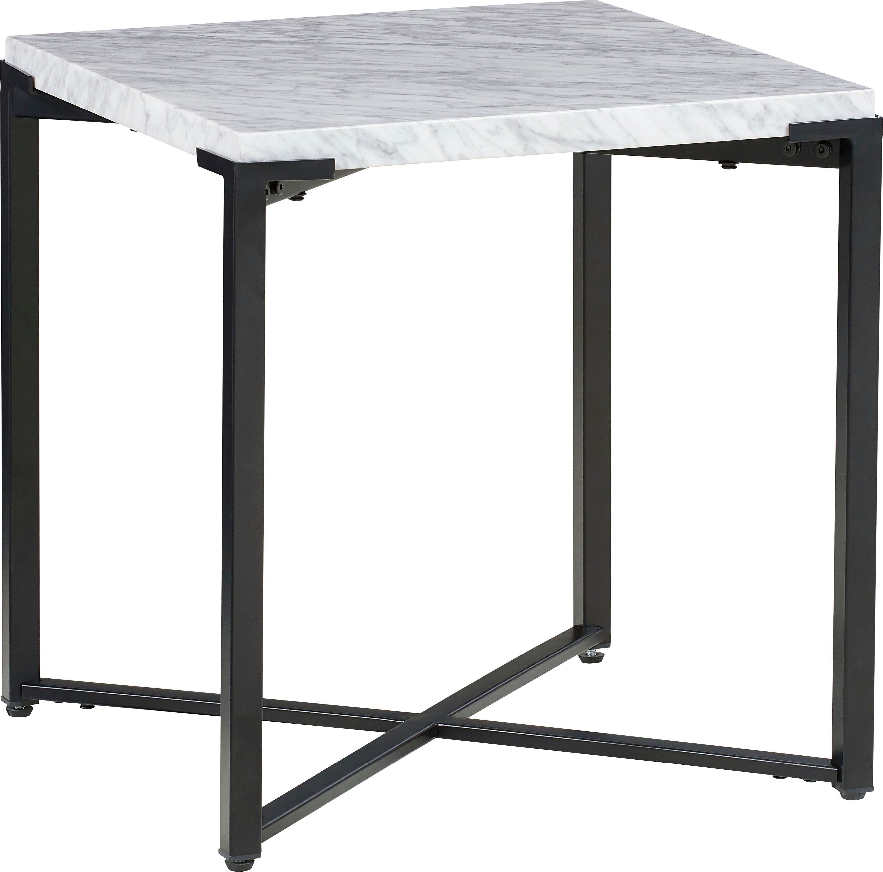 Leonique Beistelltisch Saxon Beistelltisch, Beistelltisch, quadratisch, hel günstig online kaufen