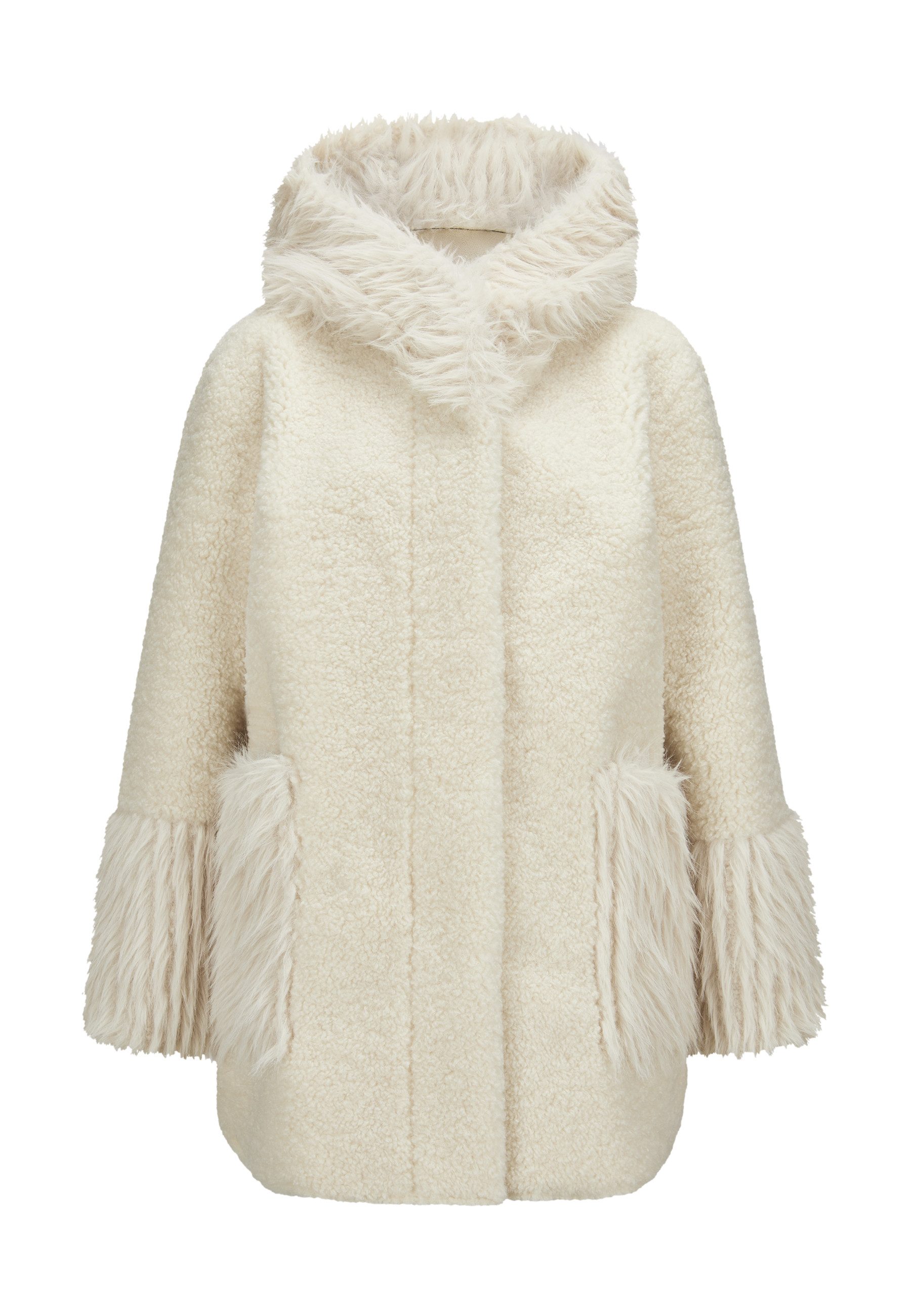 Milestone Fellimitatjacke MSPhilippa Damen Kunstfelljacke Übergangsjacke günstig online kaufen