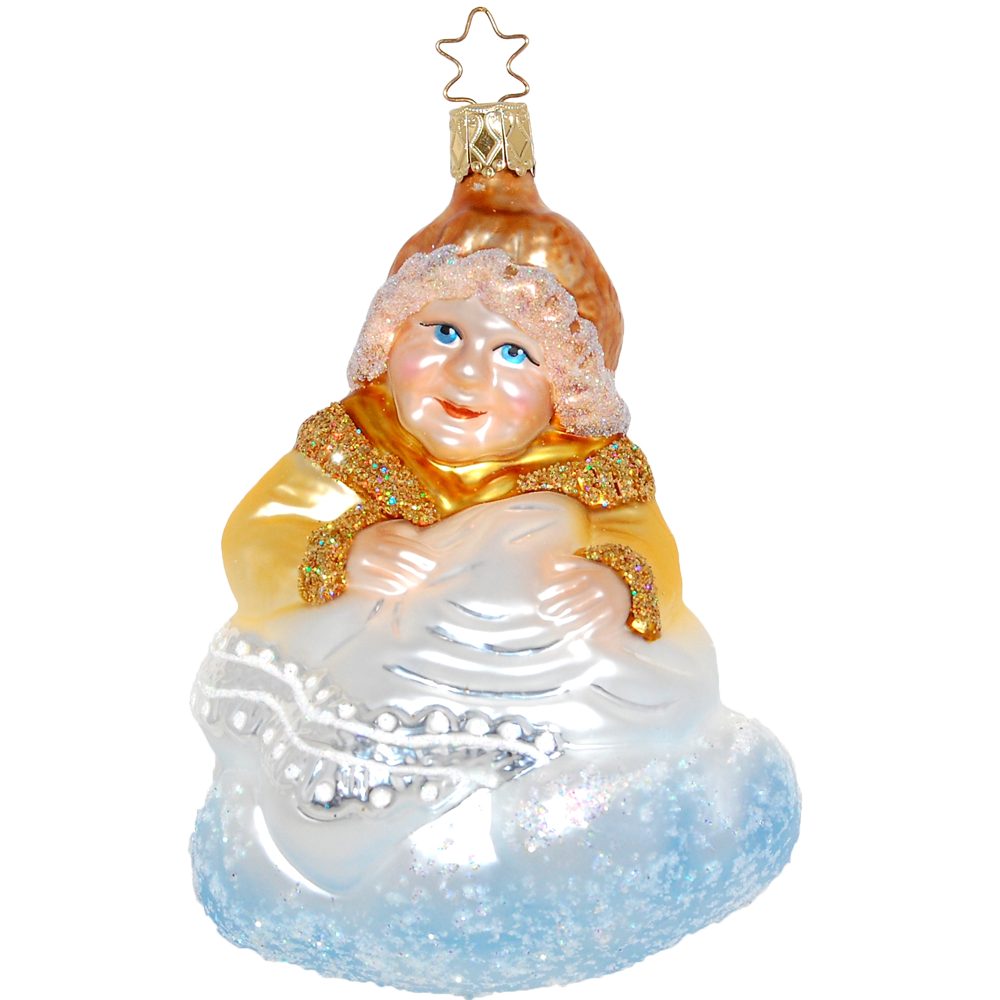 INGE-GLAS® Christbaumschmuck Frau Holle Märchenfigur (1-tlg), mundgeblasen, handbemalt