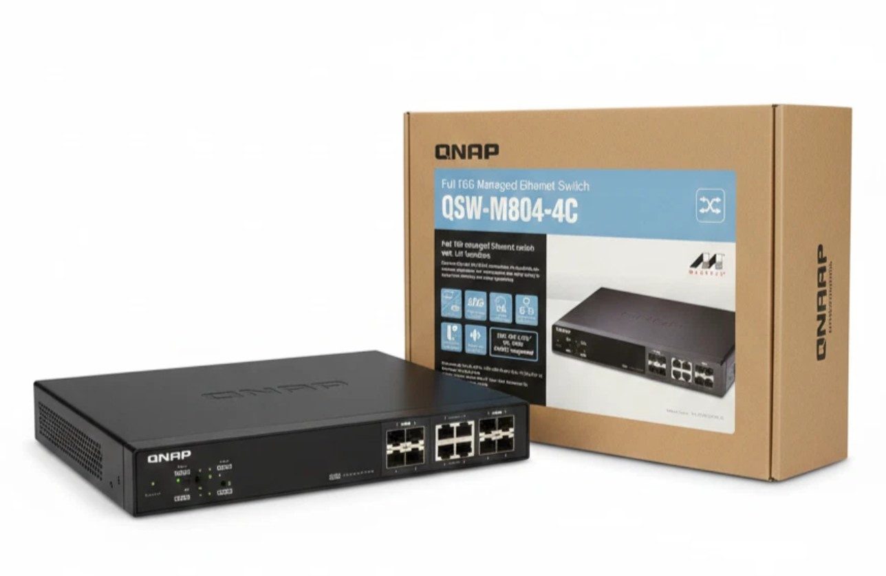 QNAP QSW-M804-4C Netzwerk-Switch