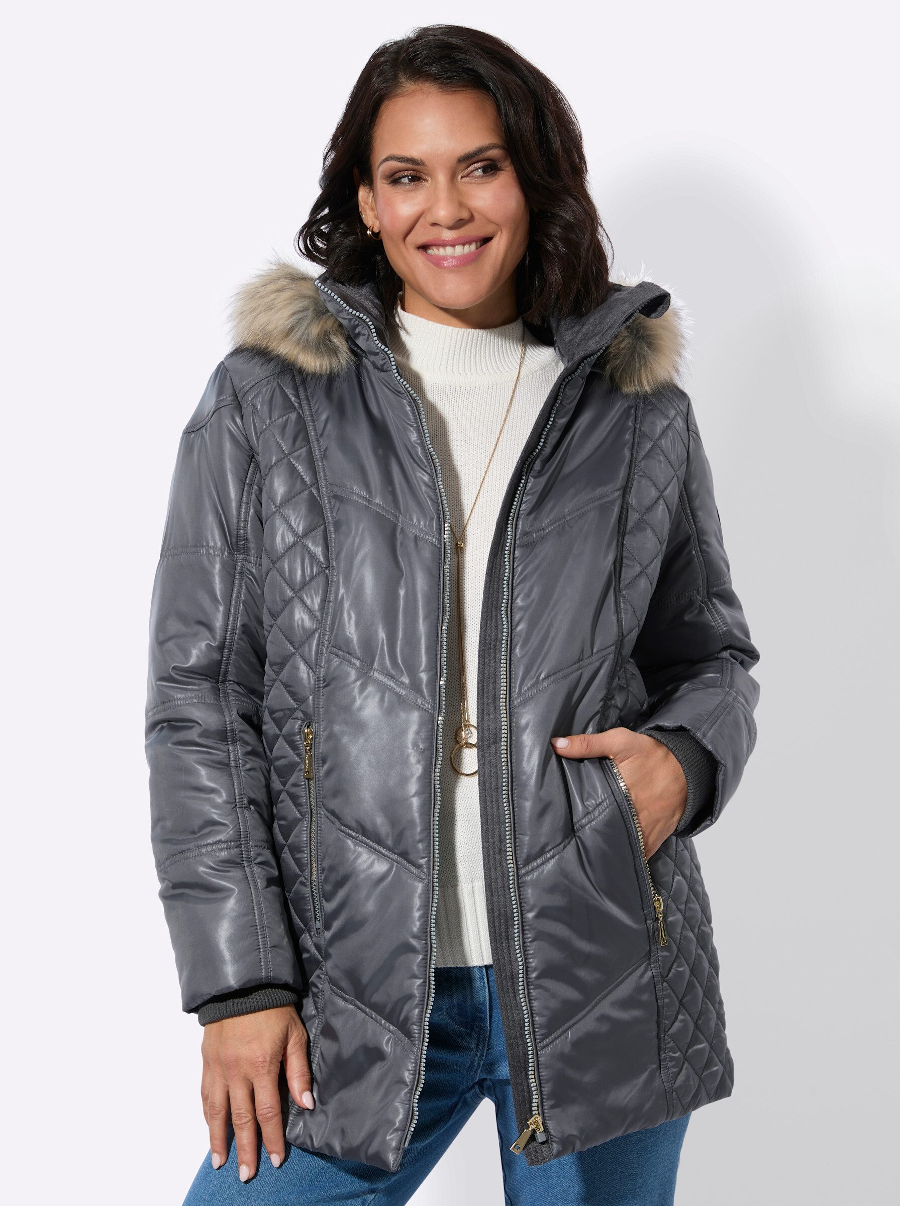 Witt Allwetterjacke Steppjacke Langarm