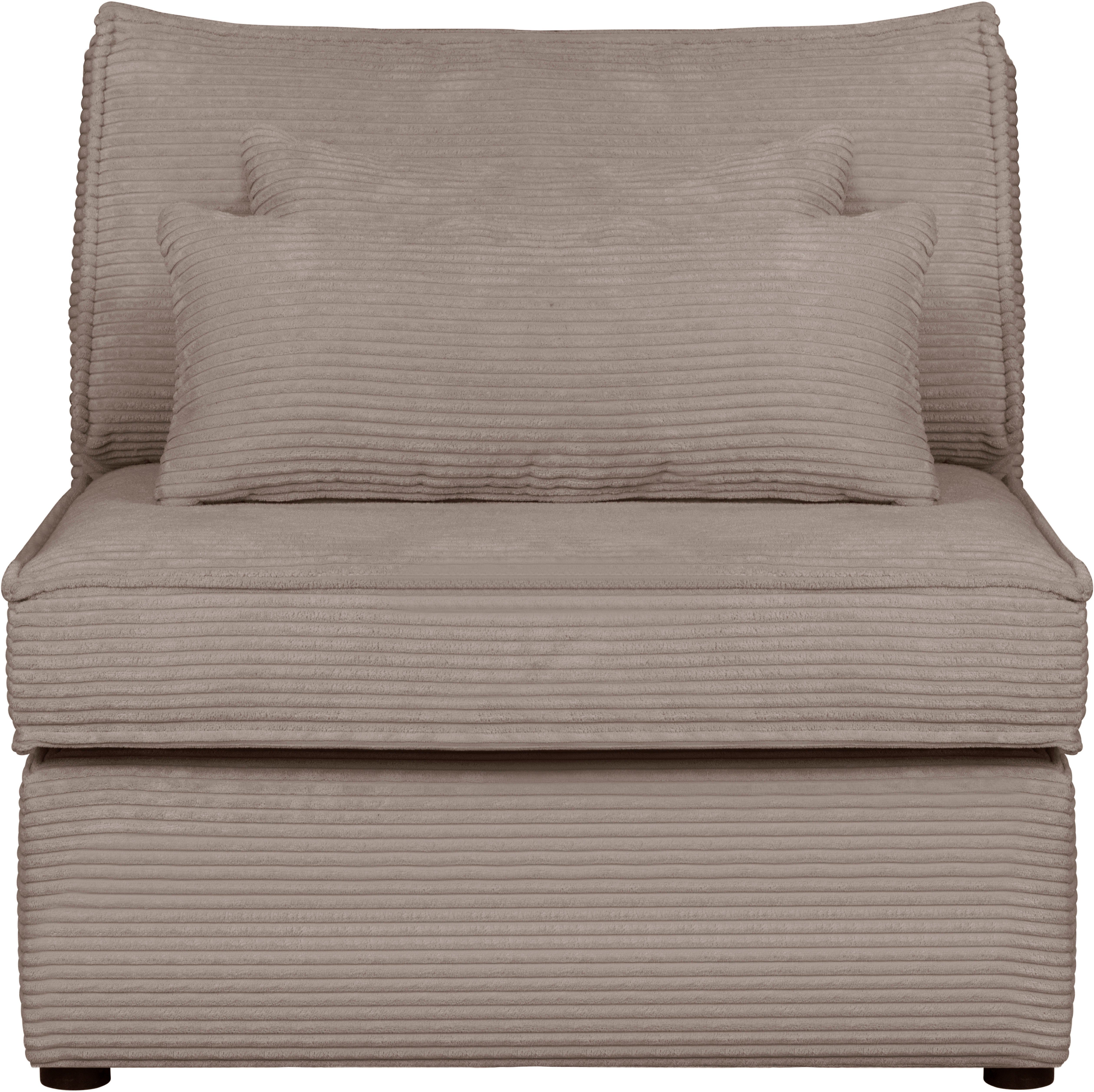 OTTO home Sofa-Mittelelement Florid, als Teil eines Modulsofas, fester Sitzkomfort, auch in Cord