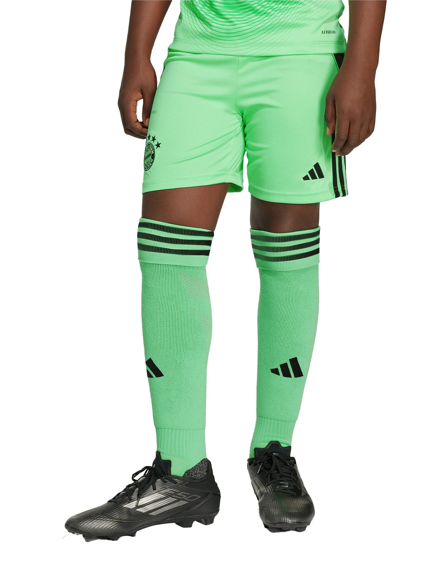 adidas Performance Shorts FC Bayern München, Short Torwart 25-26, Kinder, Grün