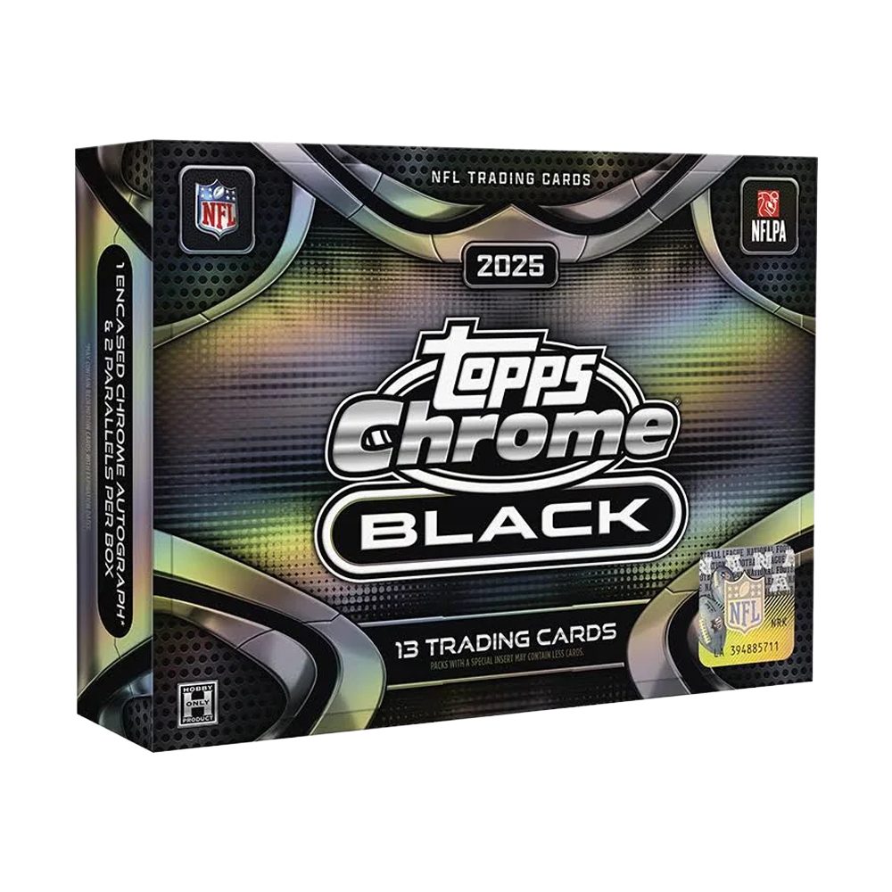 Topps Sammelkarte 2025 Topps Chrome Black Football Englisch