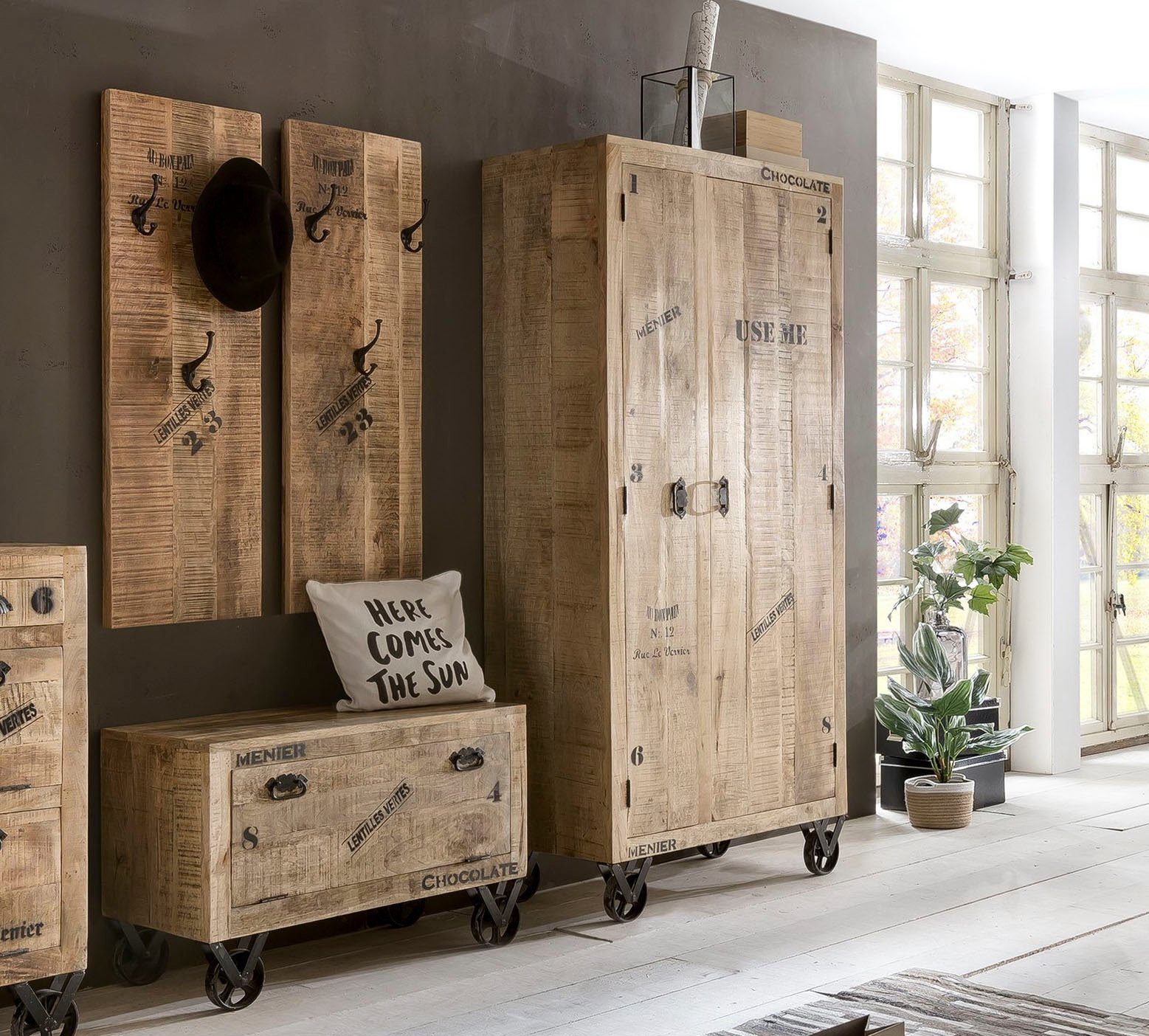 SIT Шкафы-Set Rustic, (4-St)