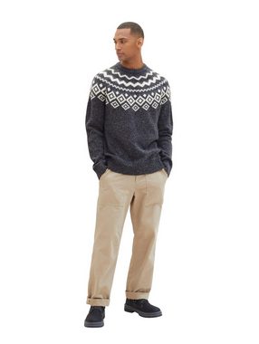 TOM TAILOR Strickpullover mit Twotone-Muster