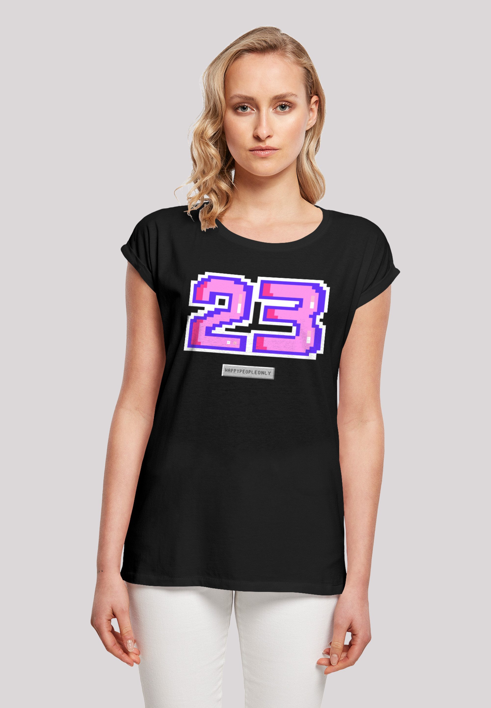 F4NT4STIC T-Shirt "Pixel 23 pink", Print günstig online kaufen