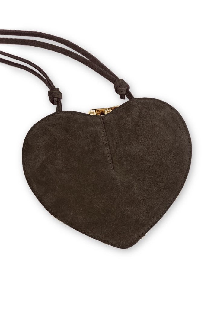 Handtasche Trachtentasche - HERZERL LEDER II