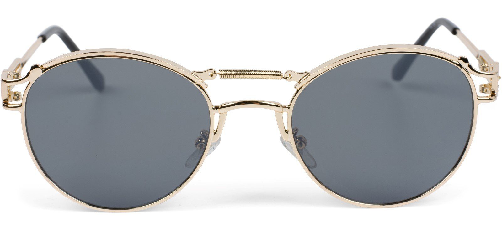 styleBREAKER Sonnenbrille Panto Sonnenbrille mit Federn günstig online kaufen