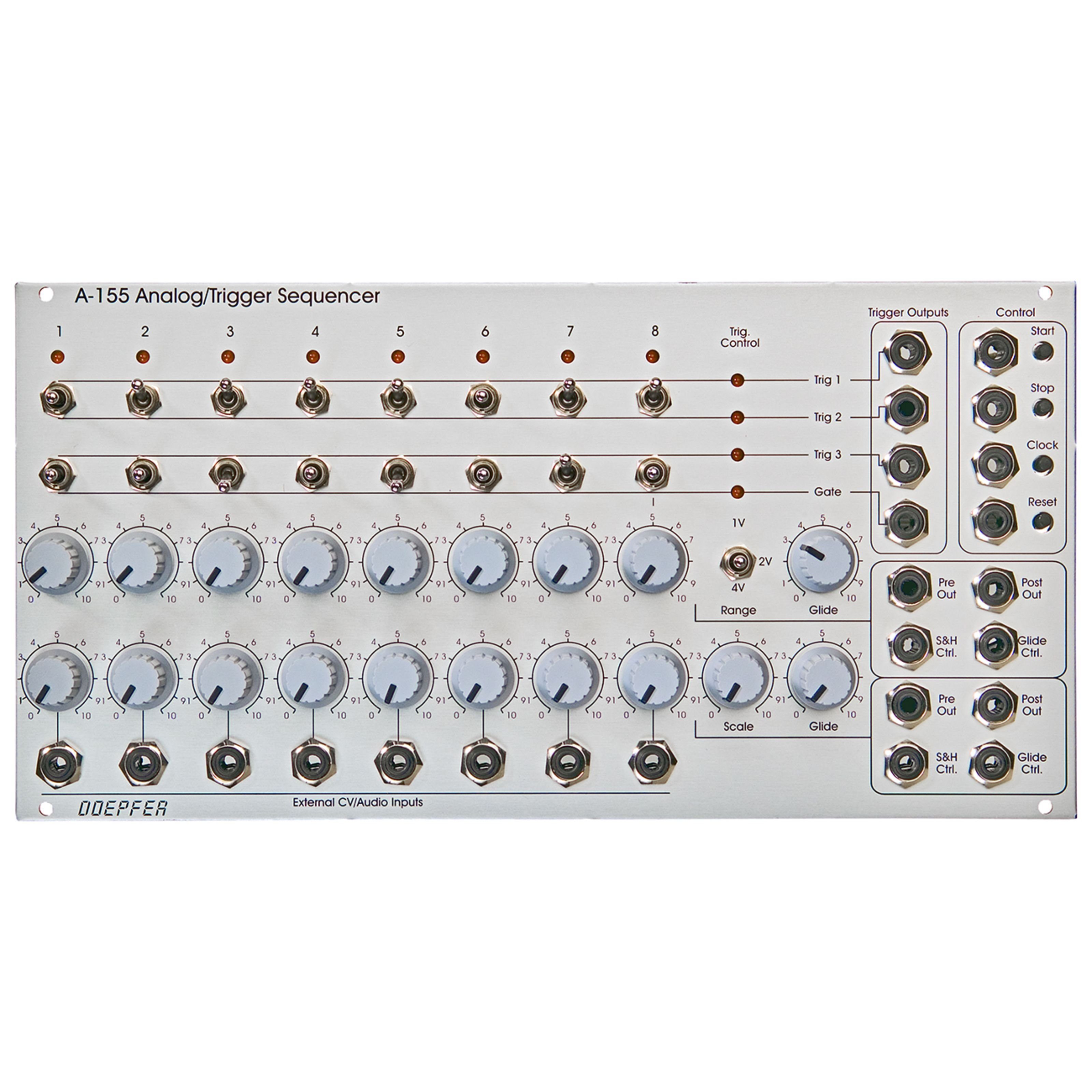 Doepfer Synthesizer, A155 Analog / Trigger Sequencer Sequenzer