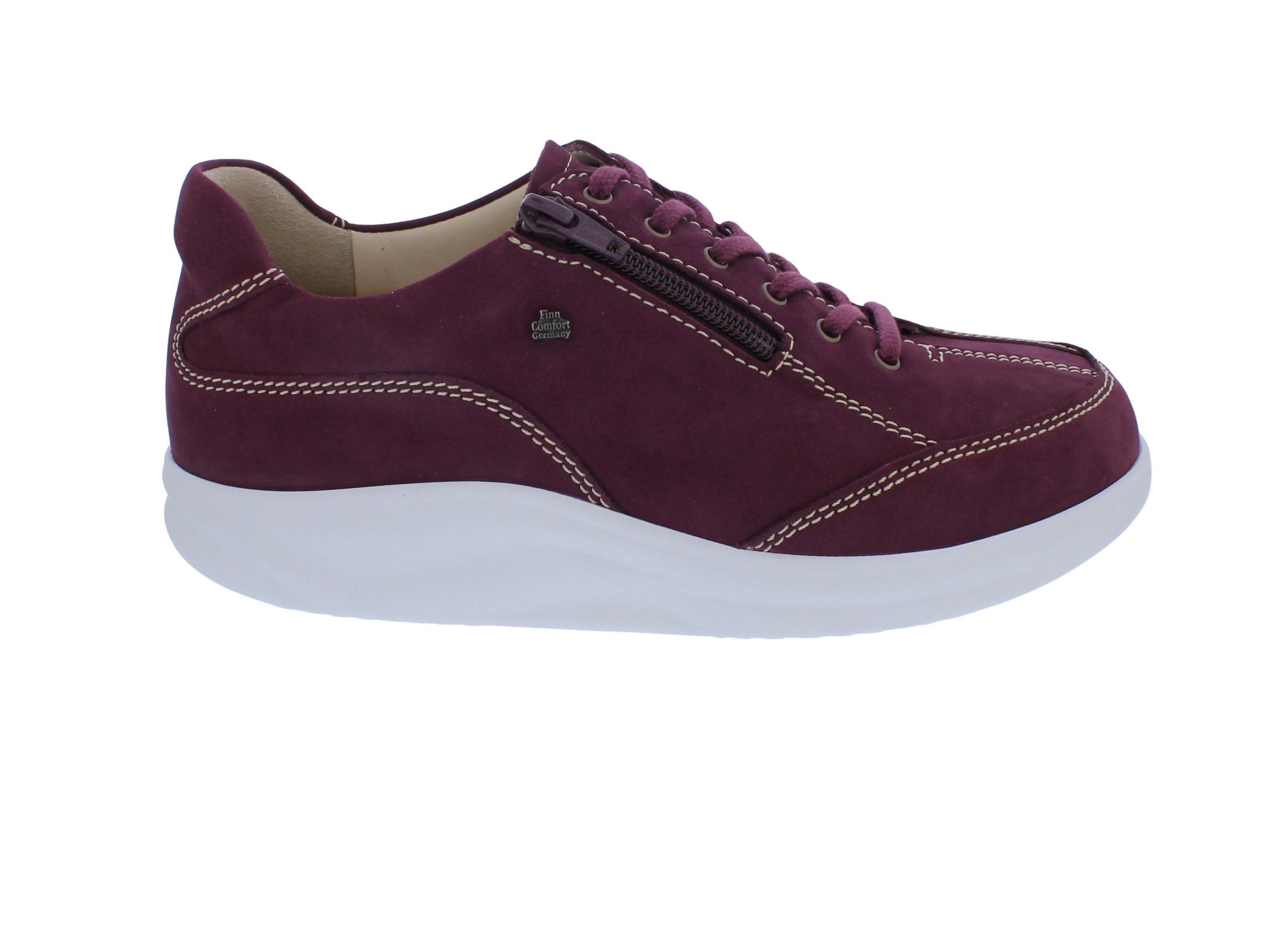 Finn Comfort Finn Comfort Halbschuh Otaru 2913-007527, Finnamic Abrollsohle, Nubukl Schnürschuh