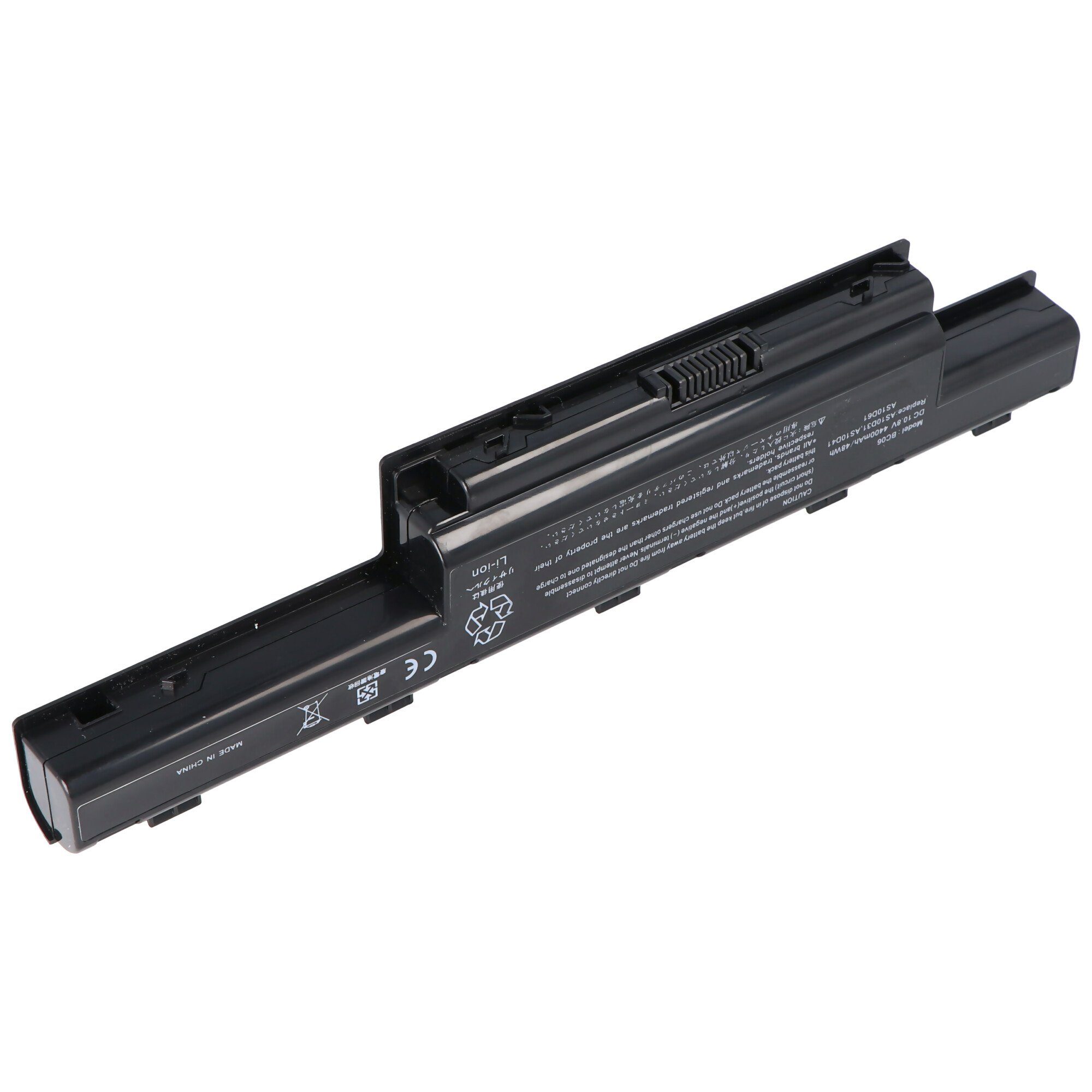 AccuCell Acer AS10D, AS10D31, AS10D3E, AS10D41, AS10D75 Akku von mit 4400mAh, Akku 4400 mAh (10,8 V)