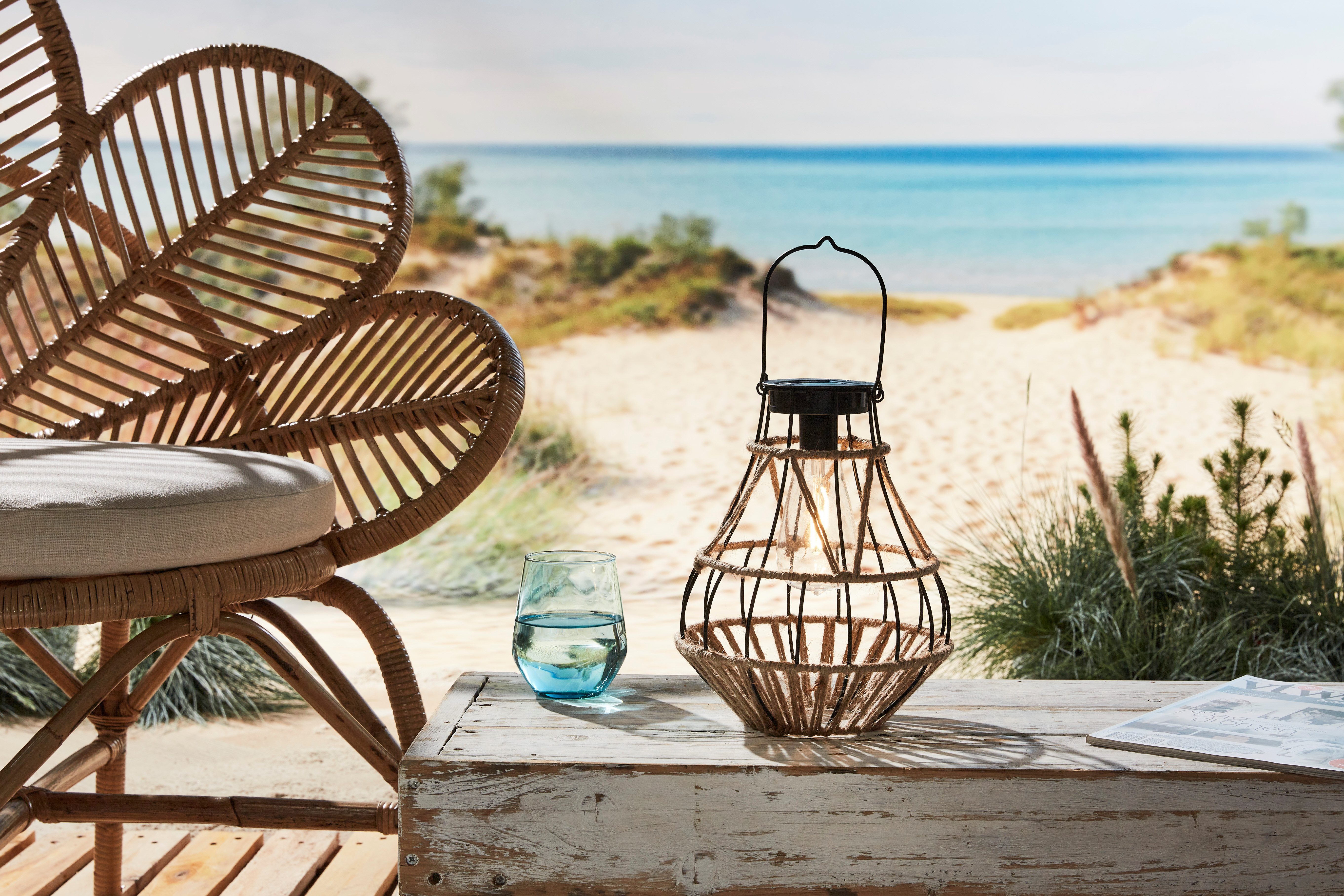 Luxform Außen-Tischleuchte Solar-Tischlampe - Budoni - günstig online kaufen