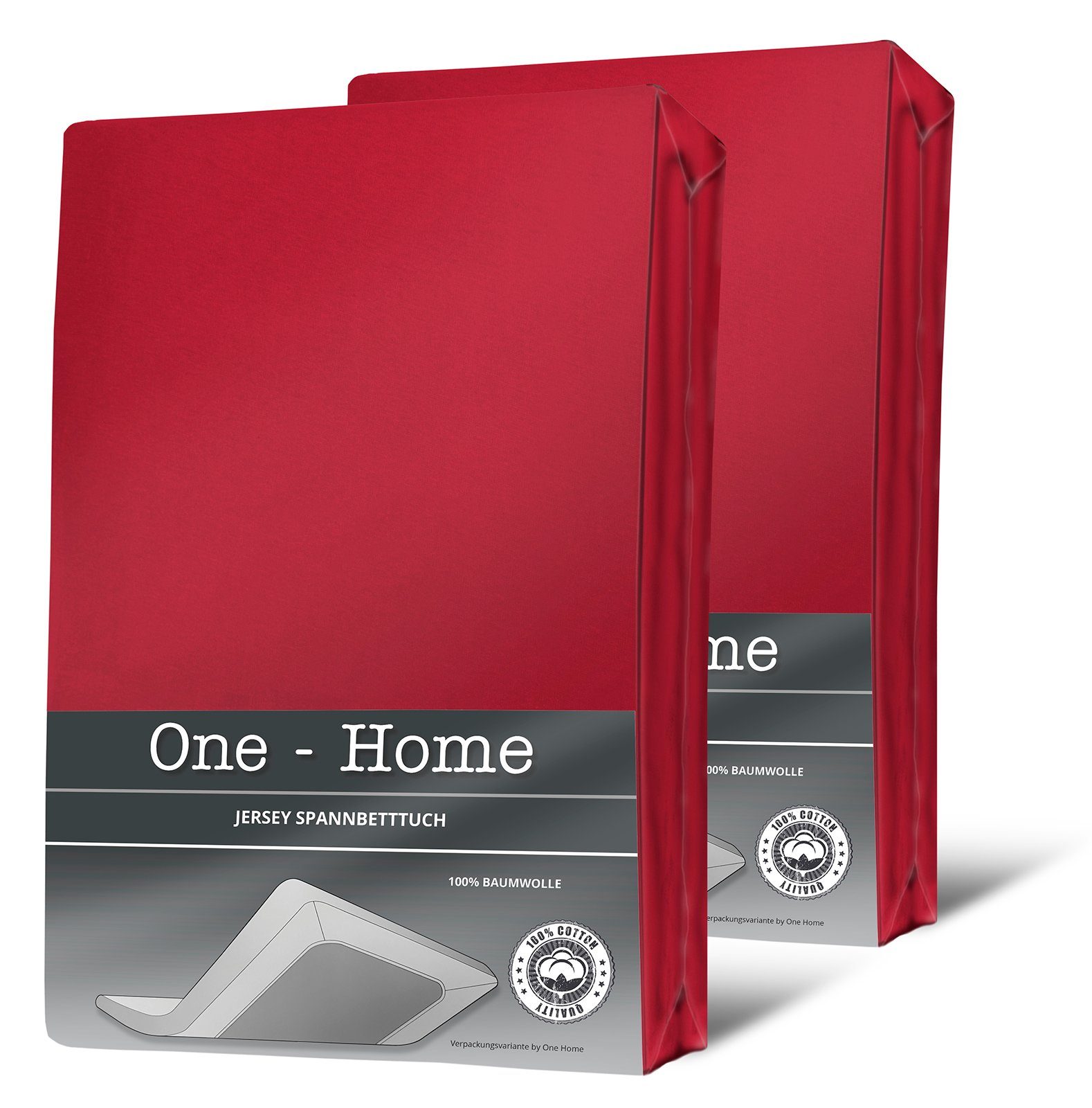 One Home Spannbettlaken Jersey, Jersey, Gummizug: günstig online kaufen