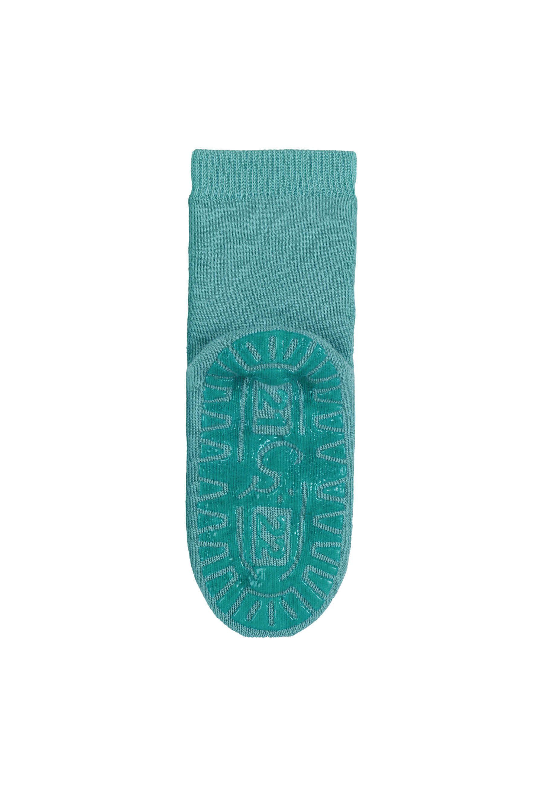 Sterntaler® ABS-Socken Fliesen Fitzer SOFT uni Fliesen Flitzer SOFT uni, rutschfest, weich & atmungsaktiv – Bild 3 von 5