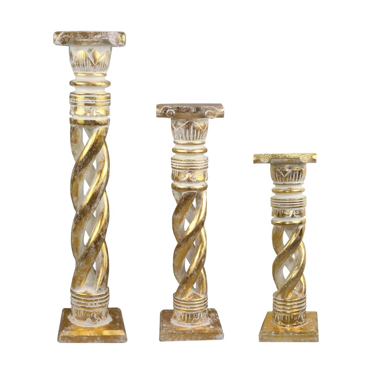 Oriental Galerie Blumenhocker Gedrehte Säule Antik günstig online kaufen