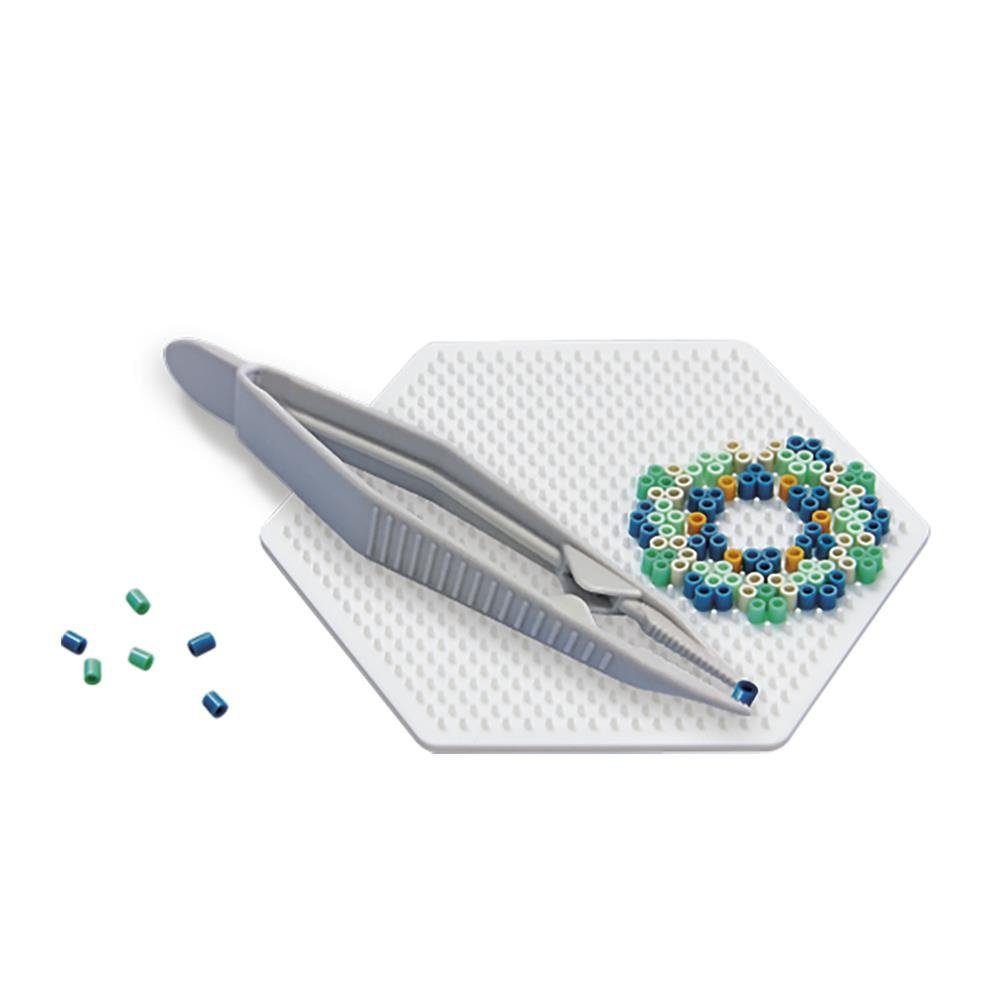 Hama Perlen Bügelperlen 10240782, (3-tlg), Pinzetten zum Basteln kreativer Bastelspaß