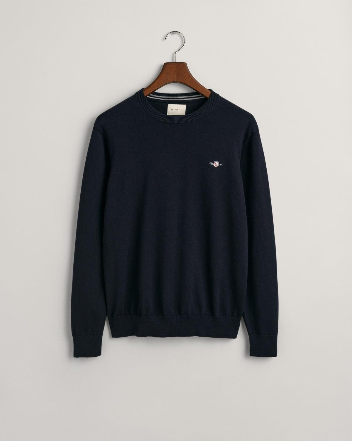 Gant V-Ausschnitt-Pullover Classic Cotton V-Neck Premium günstig online kaufen
