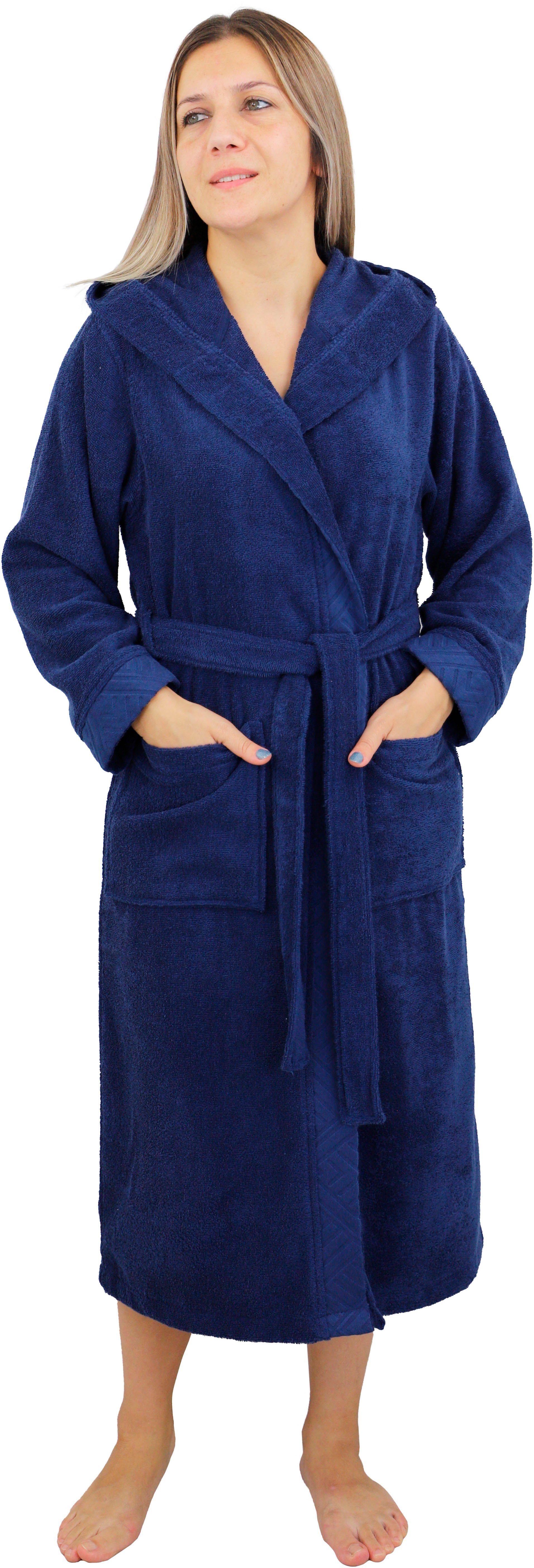 my home Damenbademantel Livia, ideal für Sauna & Spa, Hotelbademantel, Lang günstig online kaufen