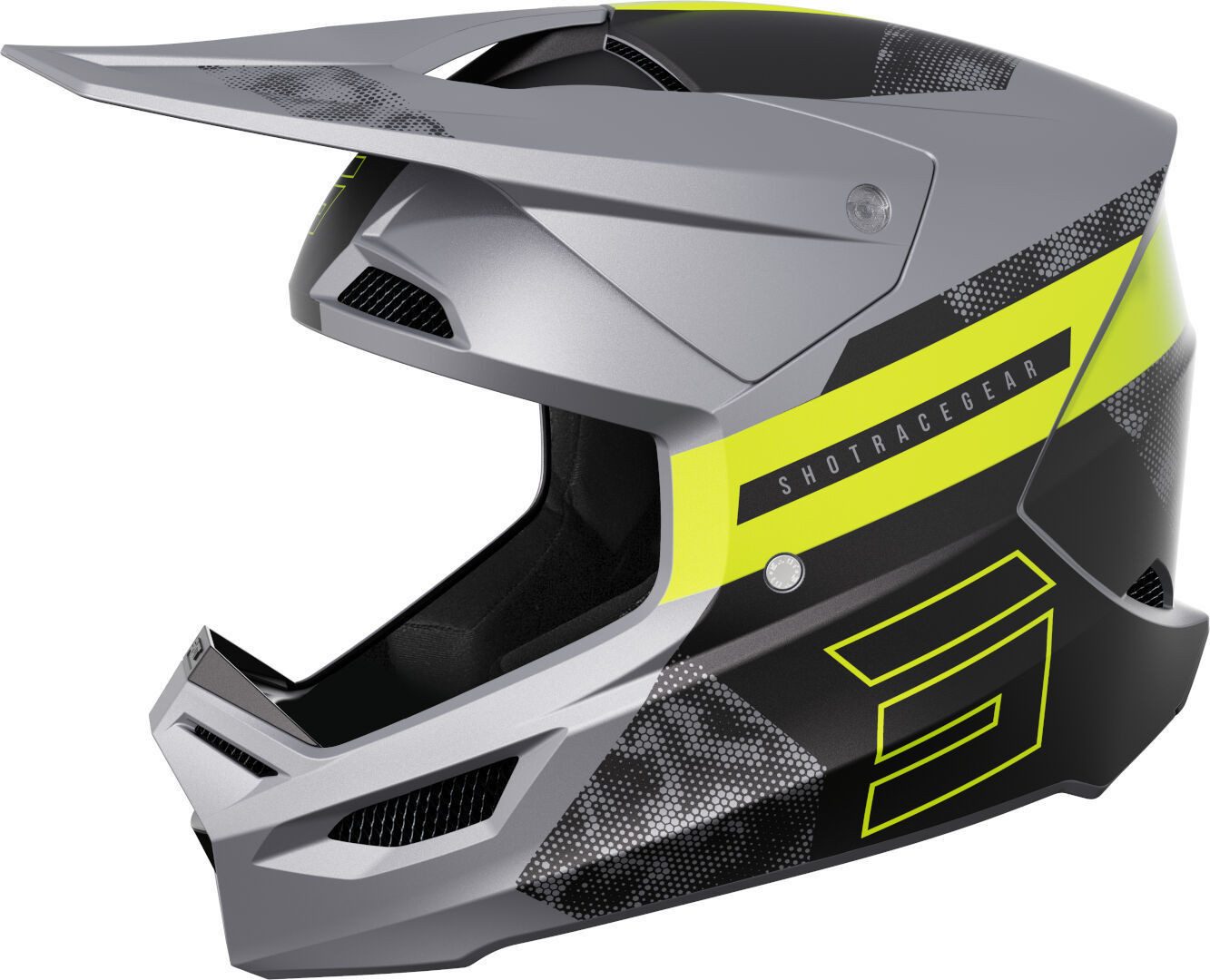 Shot Motocrosshelm Furious Patrol Motocross Helm, Belüftet