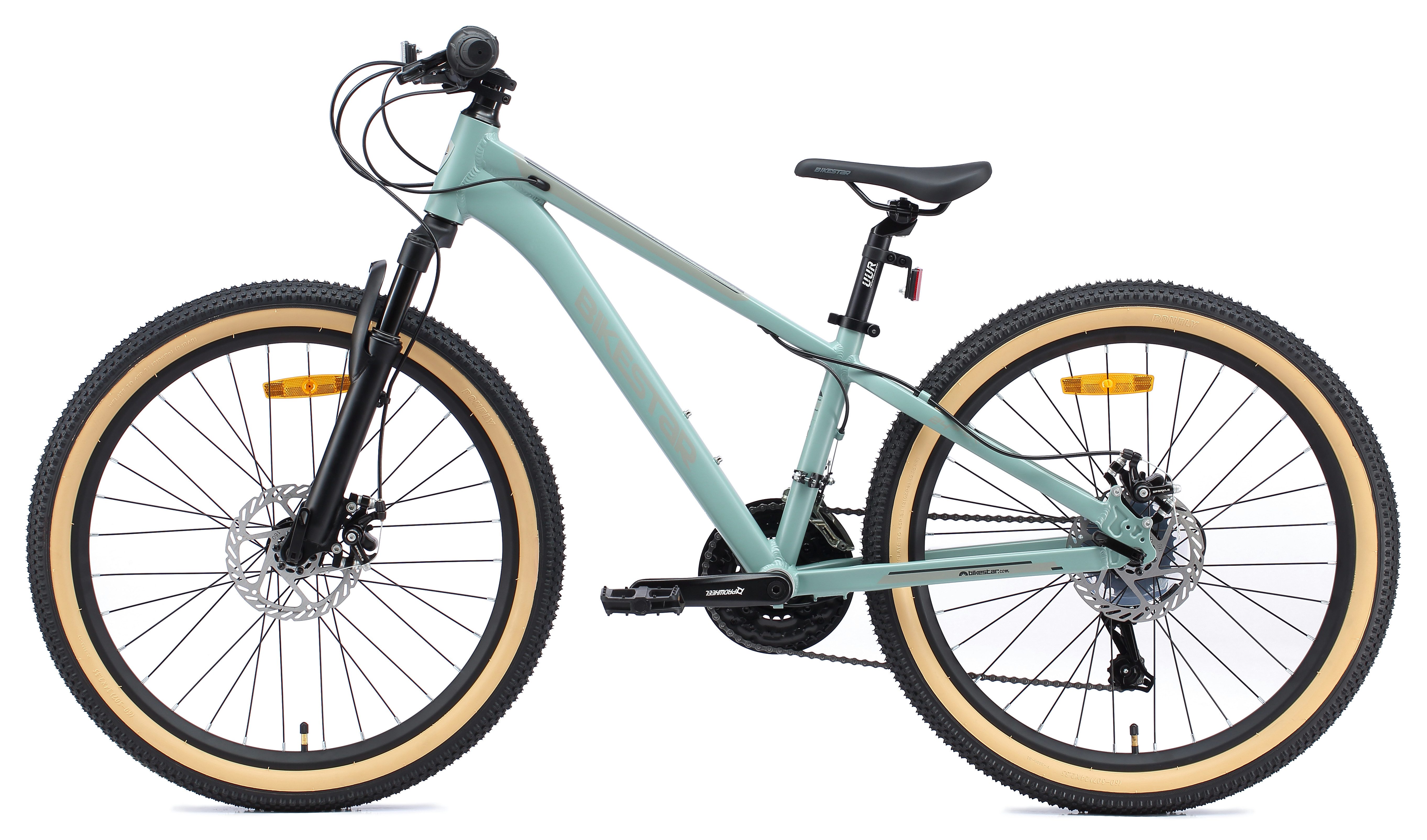 Bikestar Jugendfahrrad, 21 Gang Shimano RD-TY21 Schaltwerk, Kettenschaltung