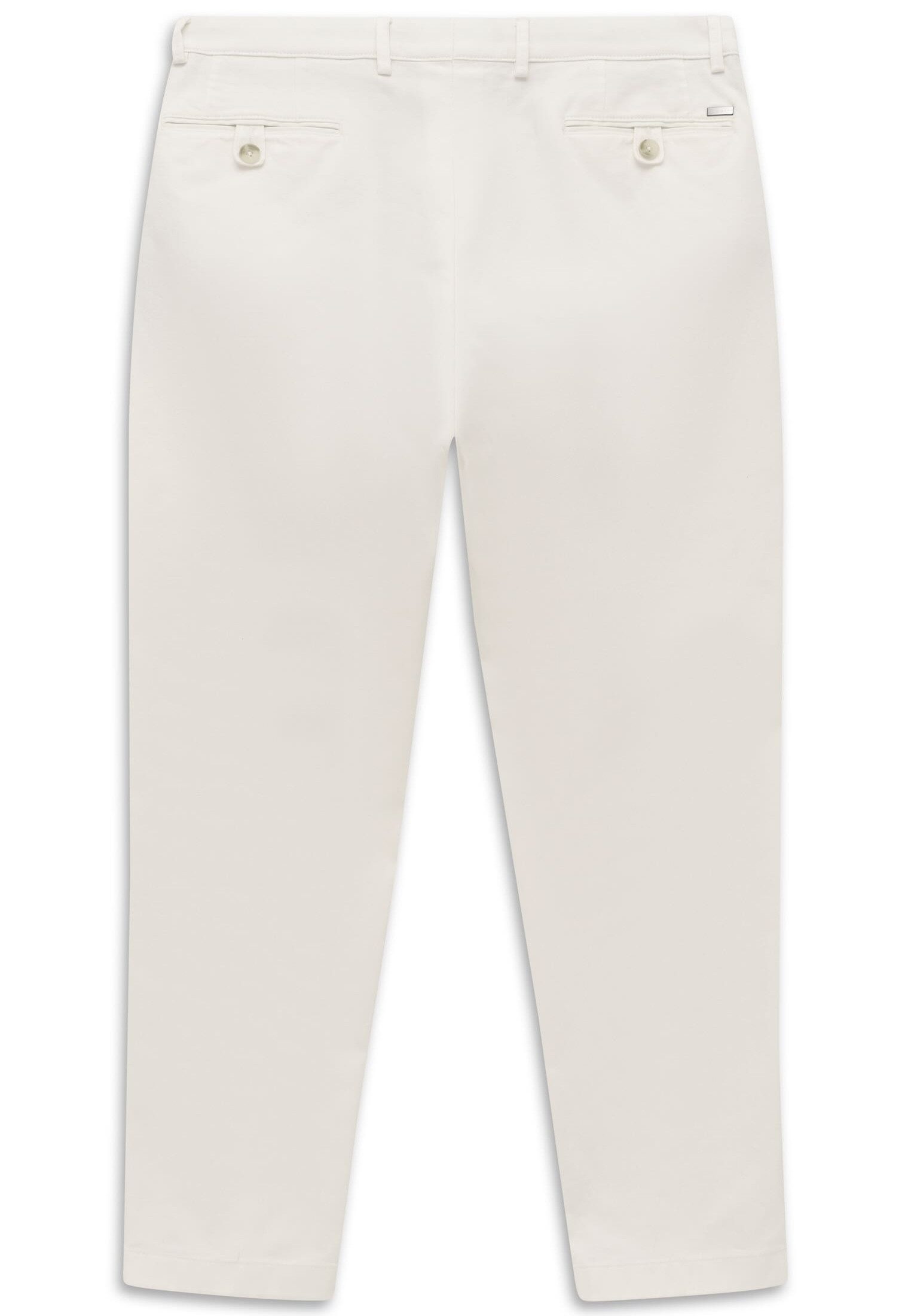bugatti Bundfaltenhose Tapered Fit aus Baumwoll-Stretch