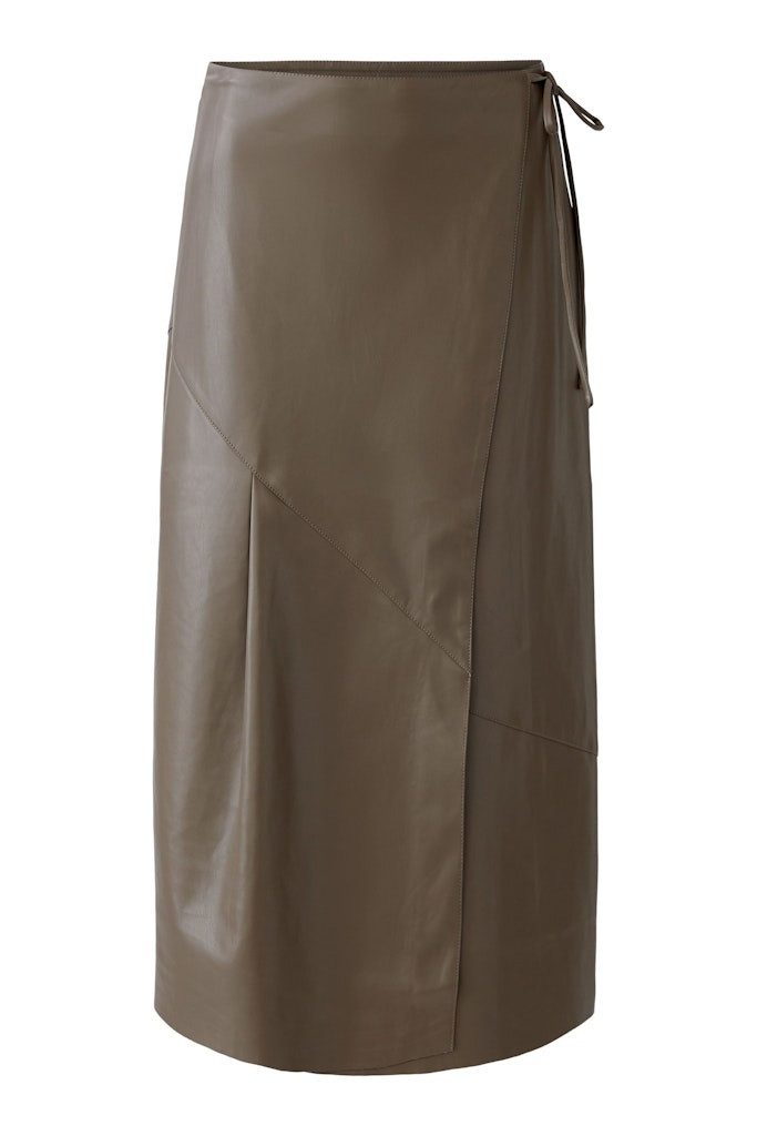 Oui Bleistiftrock Rock taupe