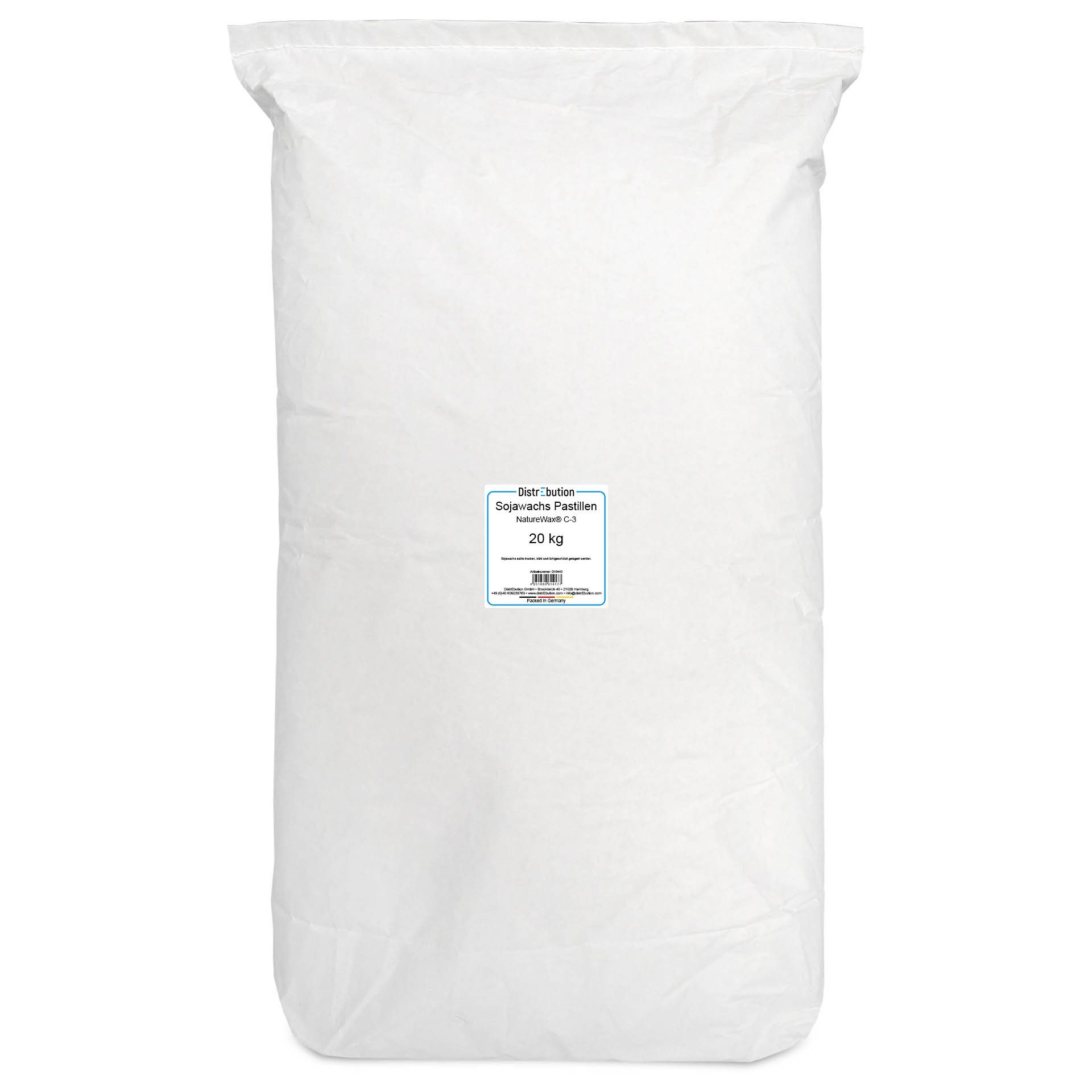DistrEbution Bastelnaturmaterial Sojawachs Kerzenwachs, 1-20kg Pastillen, N günstig online kaufen