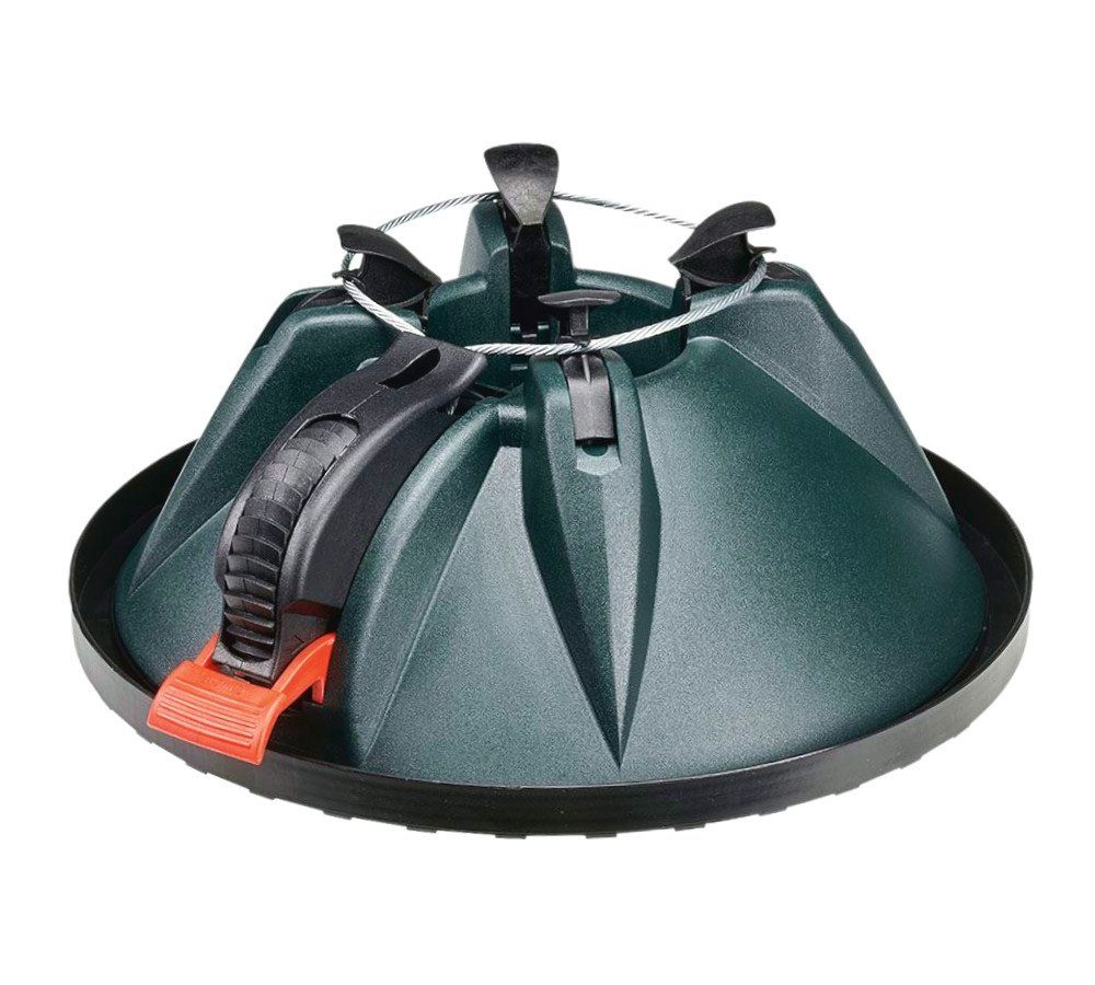 BURI Christbaumständer Ялинкові підставки NIKO Klick-Fix mit Wassertank 31cm Grün