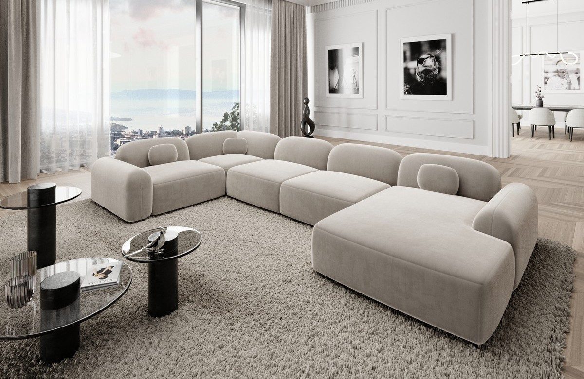Sofa Dreams Wohnlandschaft Stoff Sofa Polstersofa günstig online kaufen