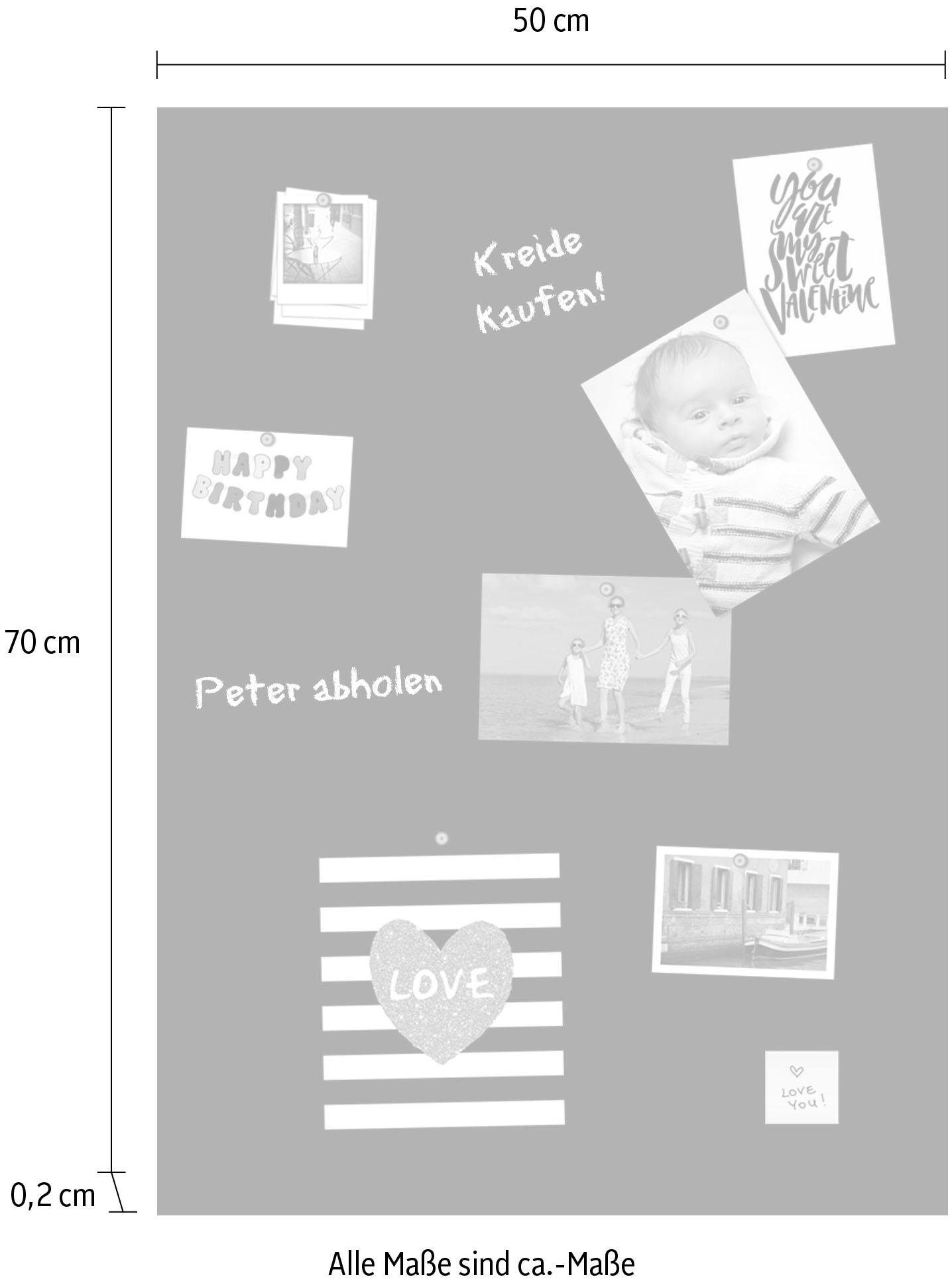 queence Tafelfolie Magnetisches Memo-Board, magnetische Tafelfolie, Tafel, selbstklebend. € 21,72