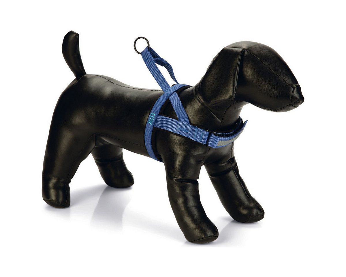 Thumbnail - Beeztees Hunde-Geschirr Hundegeschirr Parinca Premium Comfort Nylon blau