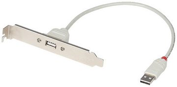 Lindy LINDY USB 2.0 Slotblechadapter, 1 x USB Typ A Computer-Kabel