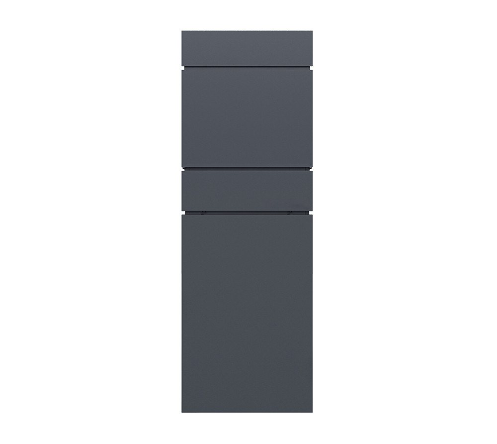 Thumbnail - WESTMANN Paketbox Pina (1-St), RAL7016, abschließbar (2 Schl), inkl. Befestigung, LxBxH 40x14x111 cm
