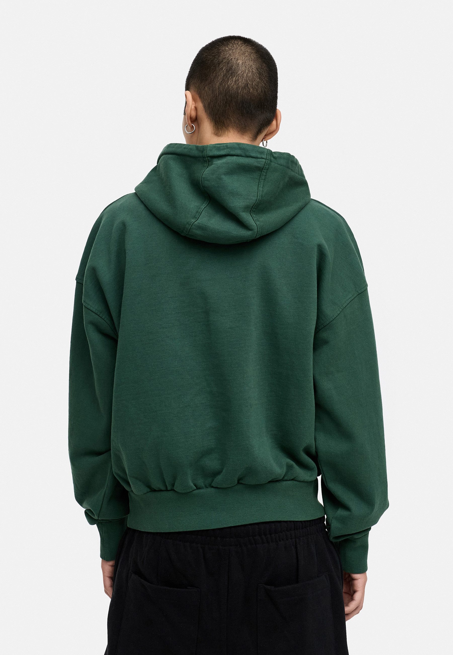 BEHYPE STUDIOS Hoodie IM OVERSIZE BOXY-FIT Herren Cord-less Kapuzenpullover lockeres Kapuzen-Sweatshirt Sweater – Bild 5 von 5