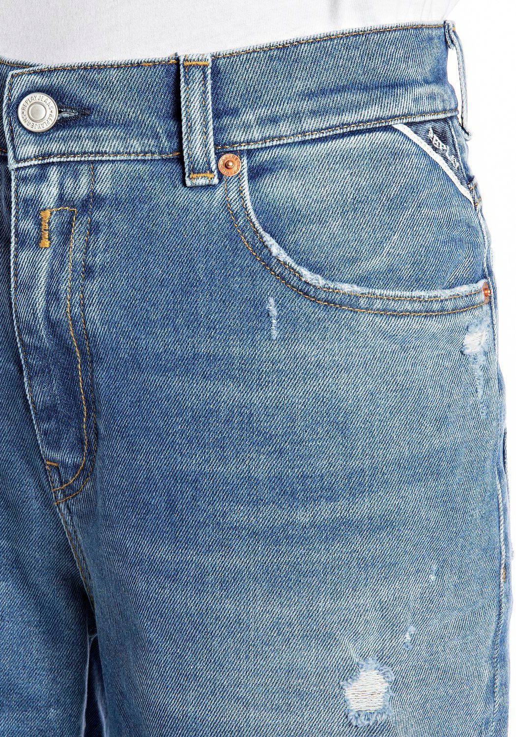 Replay Straight-Jeans KILEY im Kettendetail Look mit Used