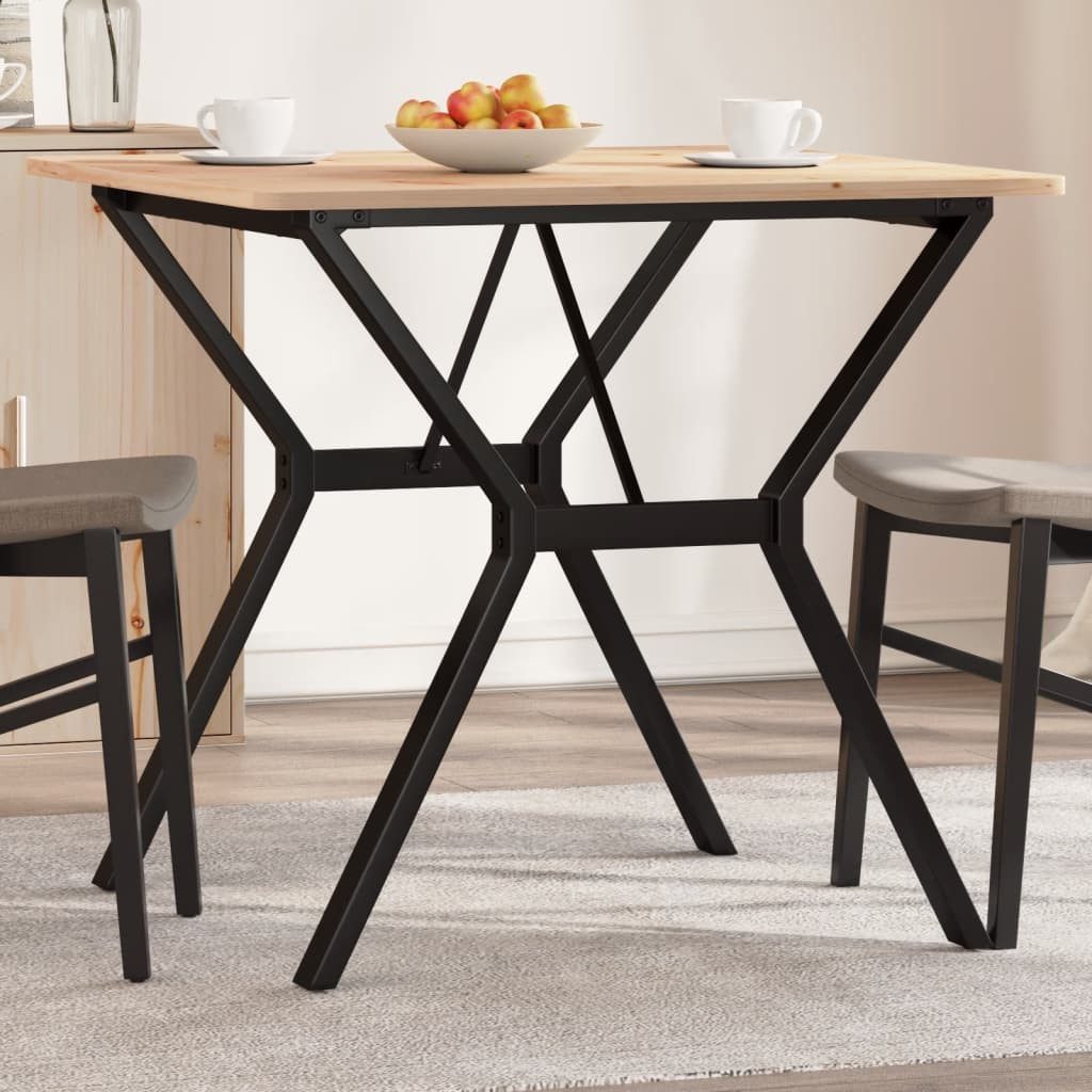 Esstisch Esstisch-Gestell in Y-Form 70x70x73 cm Gusseisen