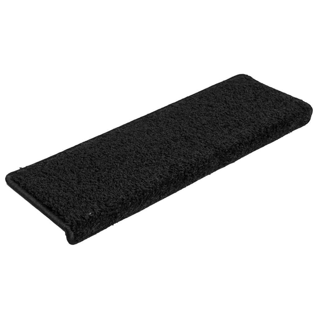 Stufenmatte Stufenmatten 30 Stk. 65x21x4 cm Schwarz Rechteckiger Rand